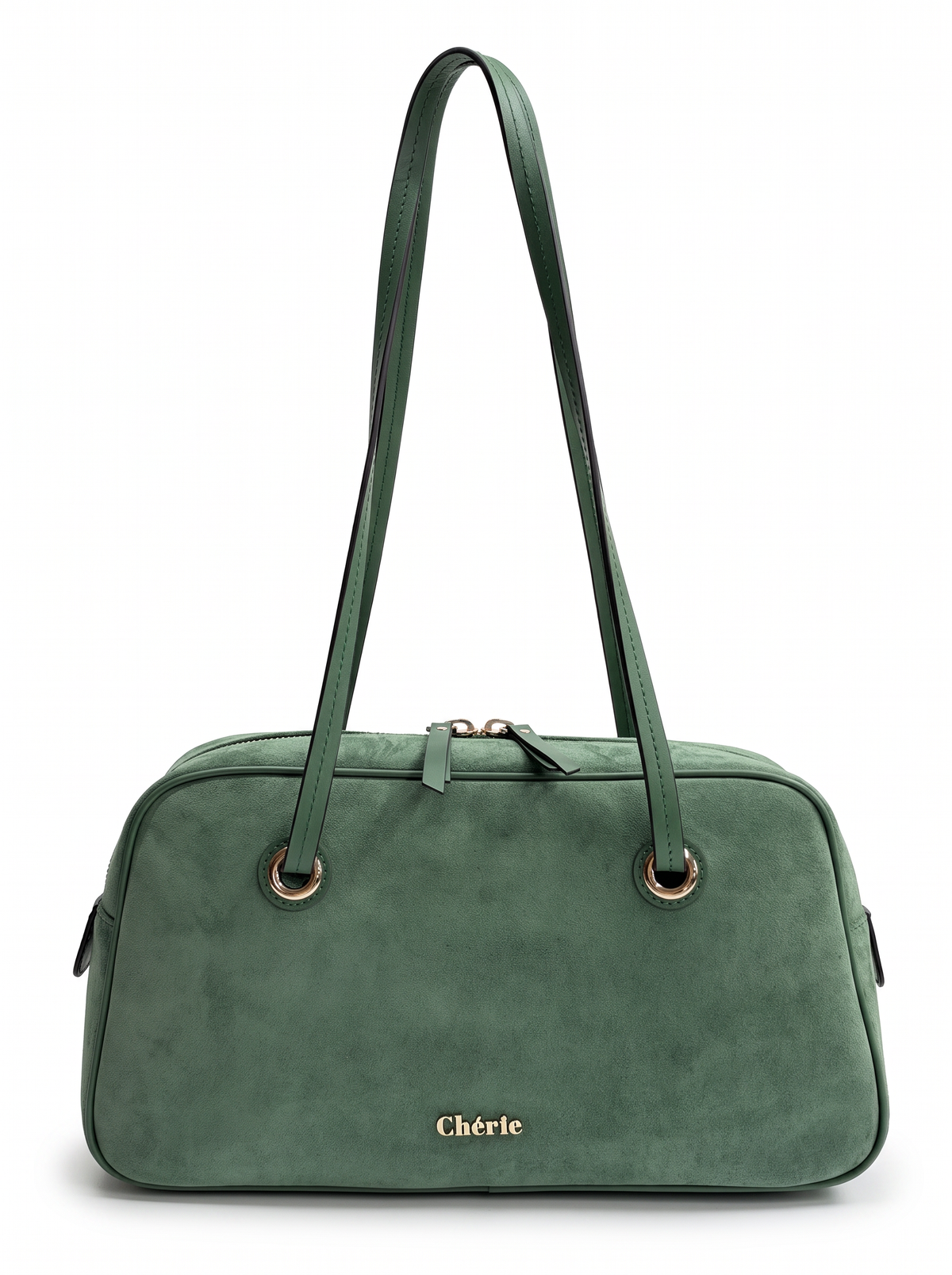 HEIDI - GREEN SUEDE