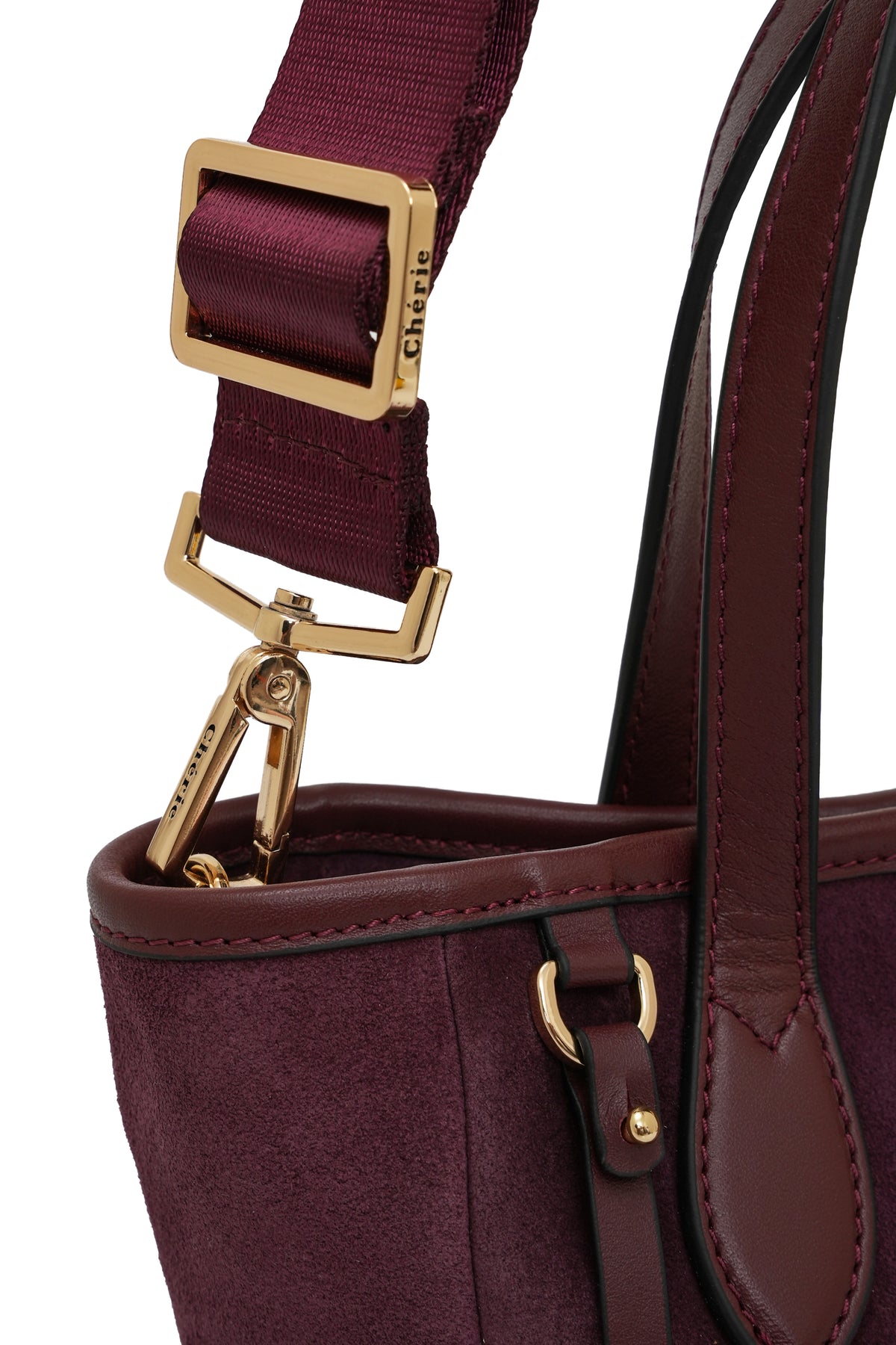 Rachel Baby - Suede burgundy