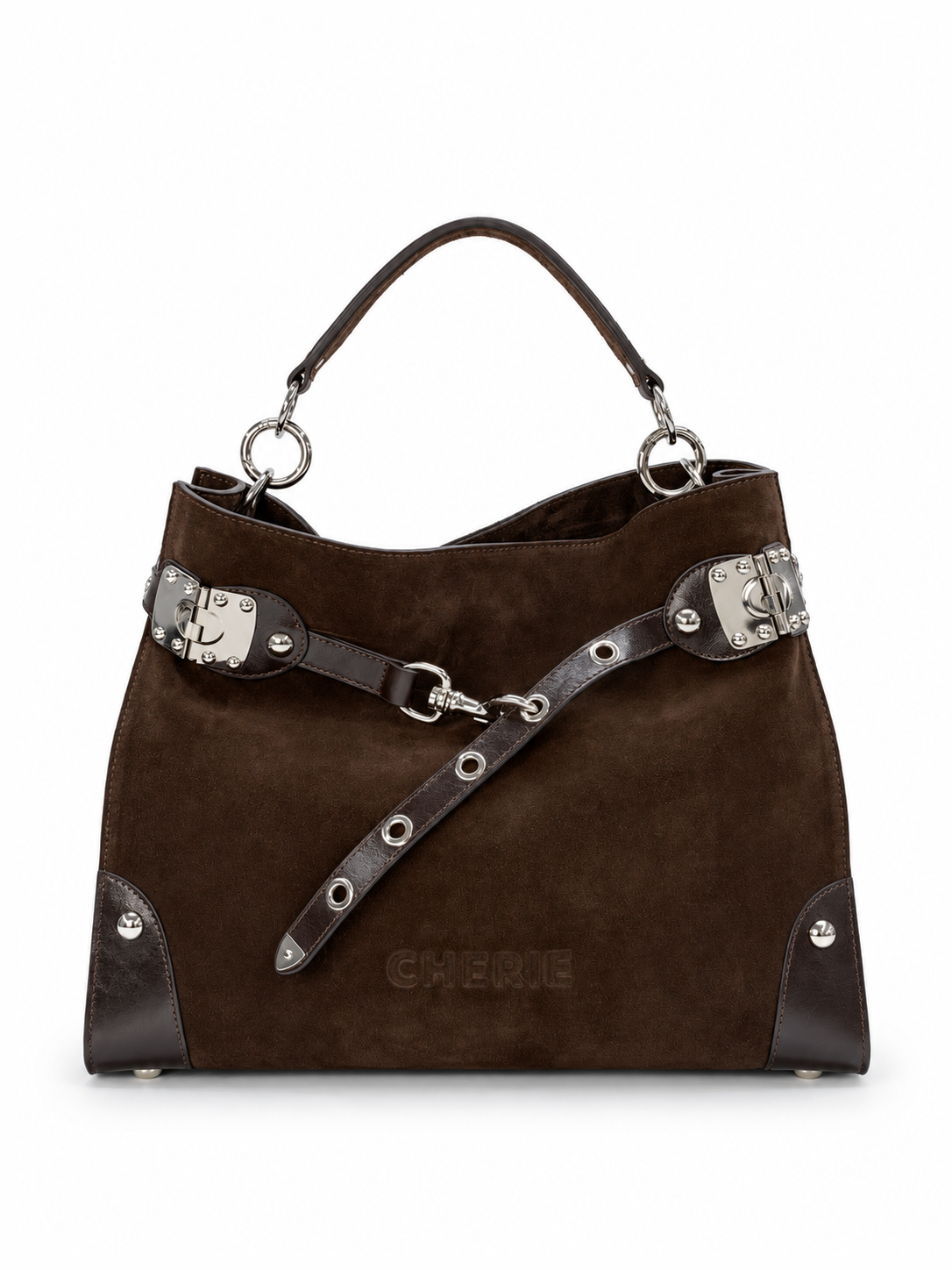 Trapper brown suede