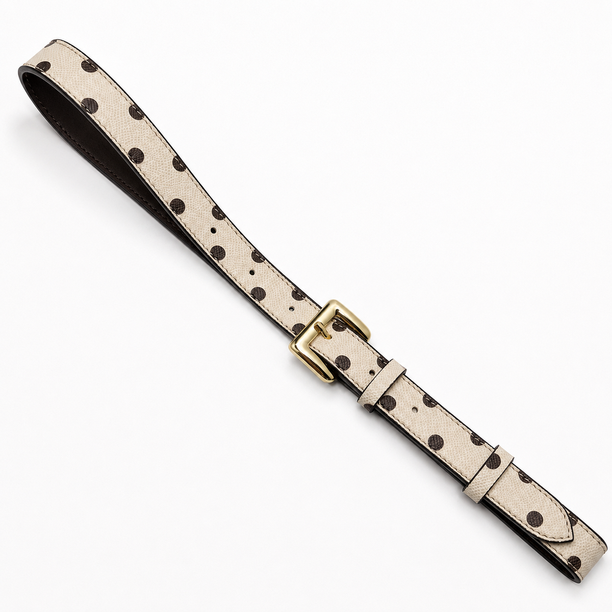 Riri Belt - Bej Puantiye