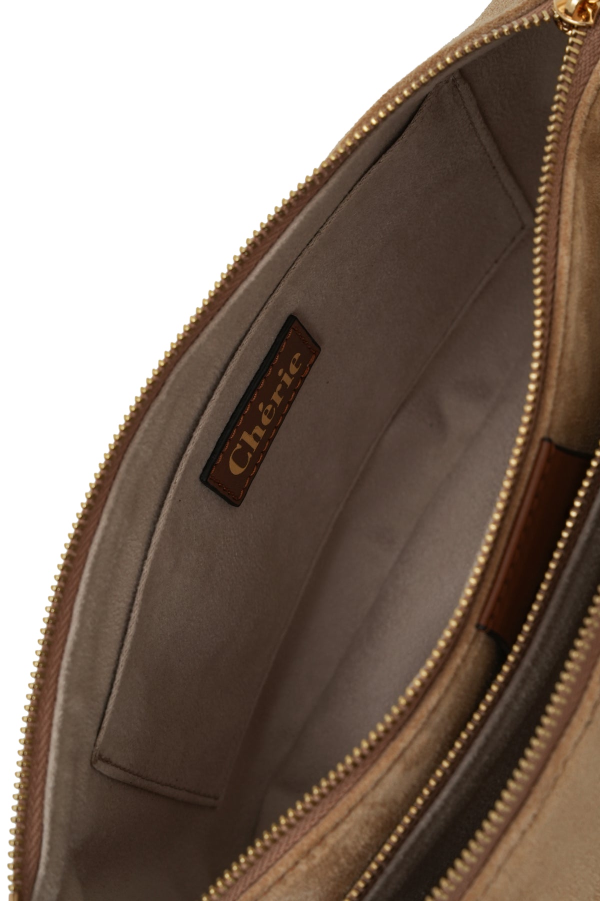 Lovita suede biscuit