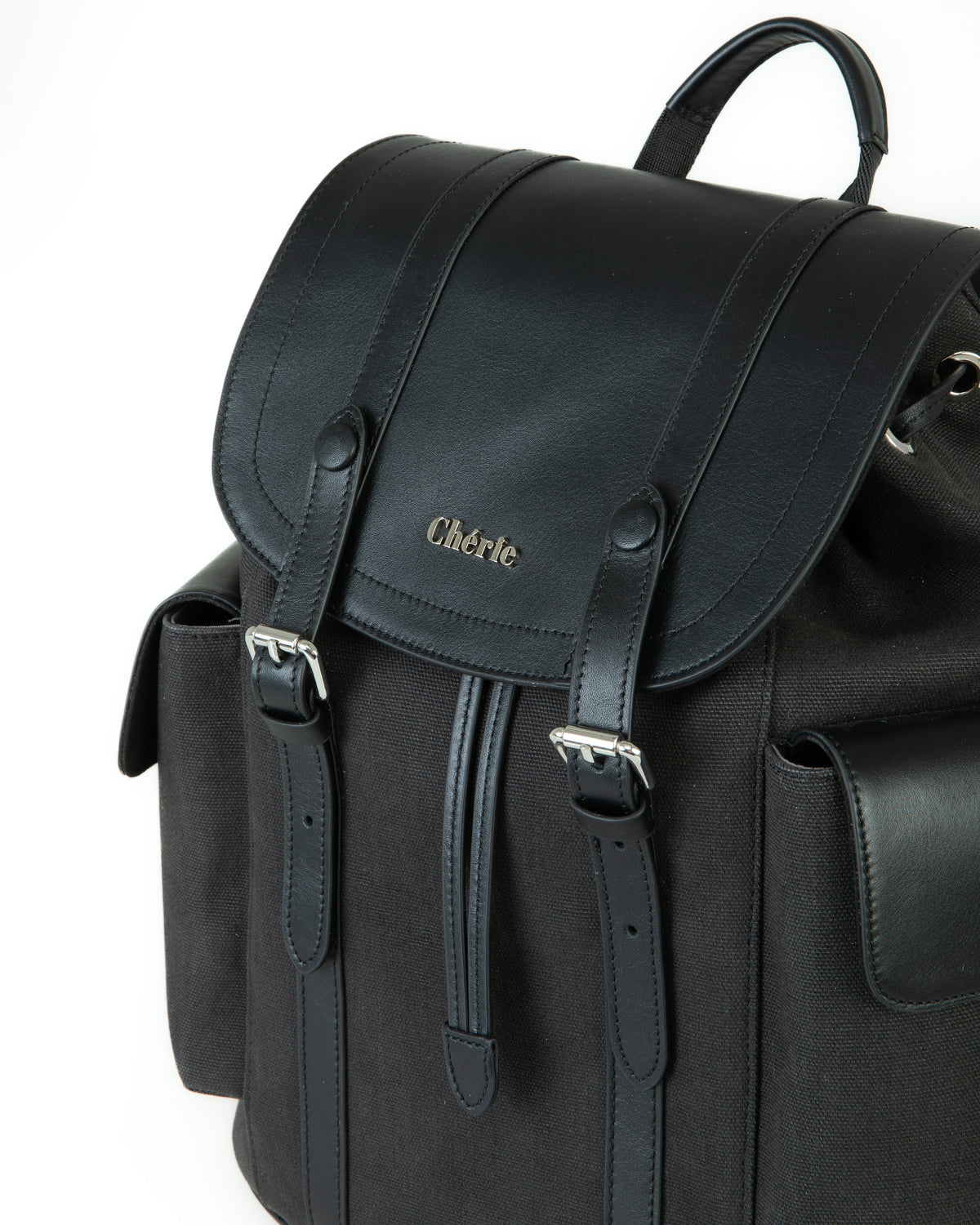 cosby canvas anthracite backpack