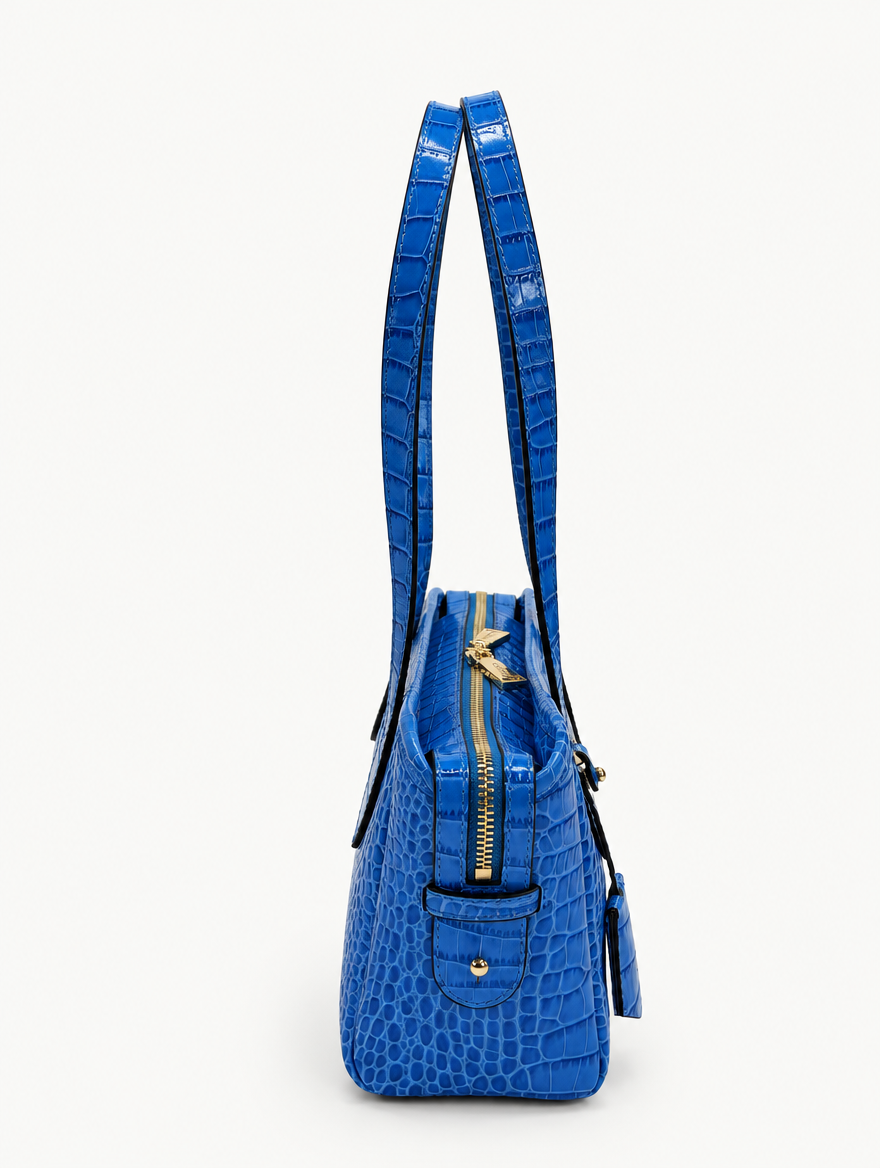 RACHEL SHOULDER - BLUE CROCO