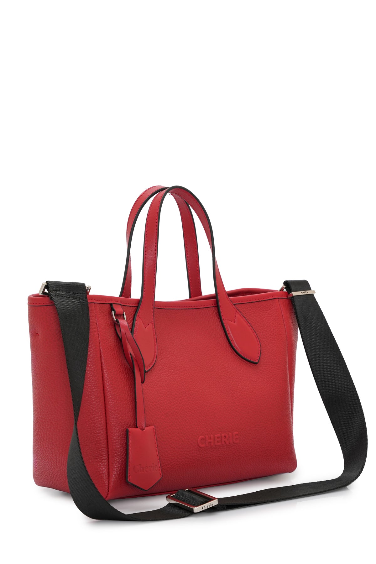Rachel Red Leather