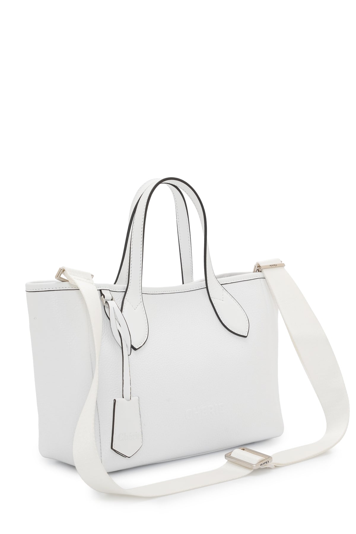 Rachel White Leather