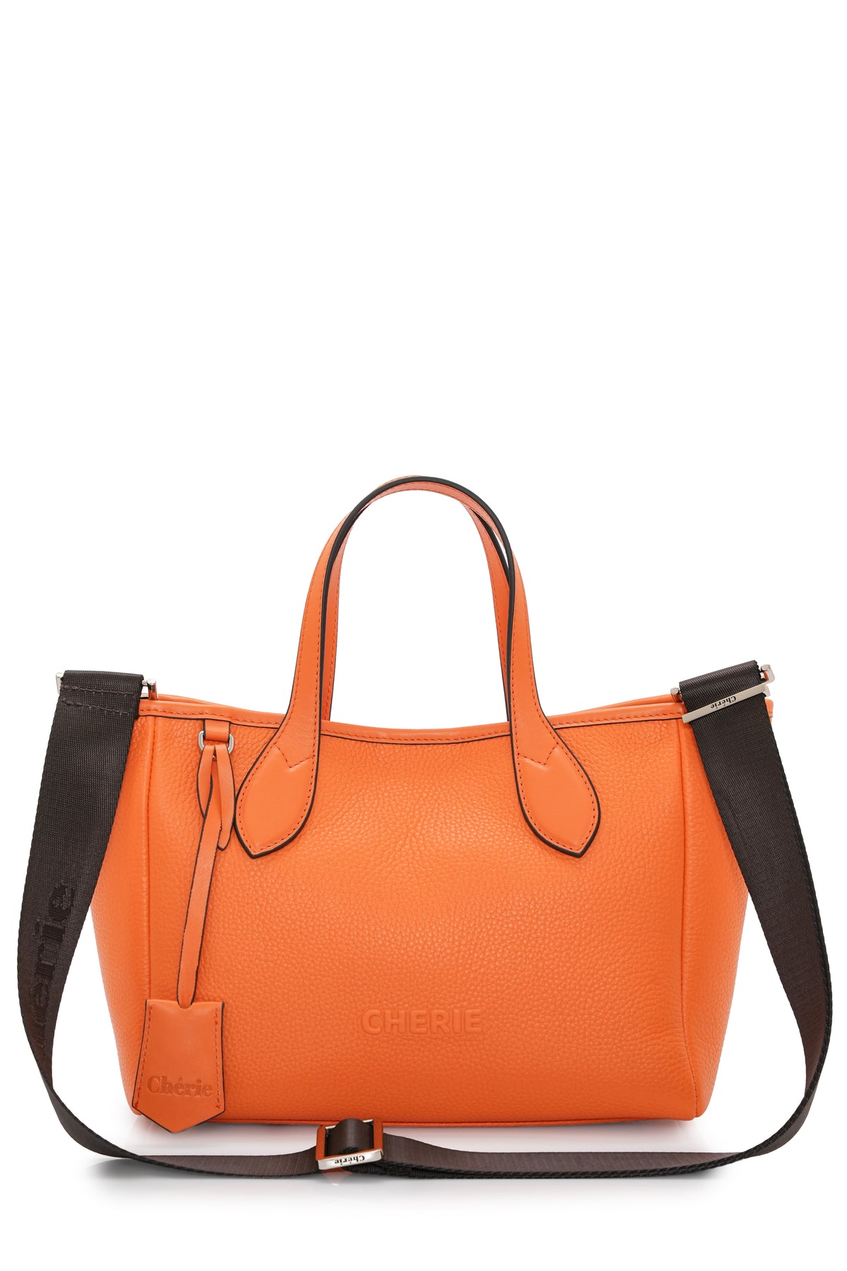 Rachel Orange Leather
