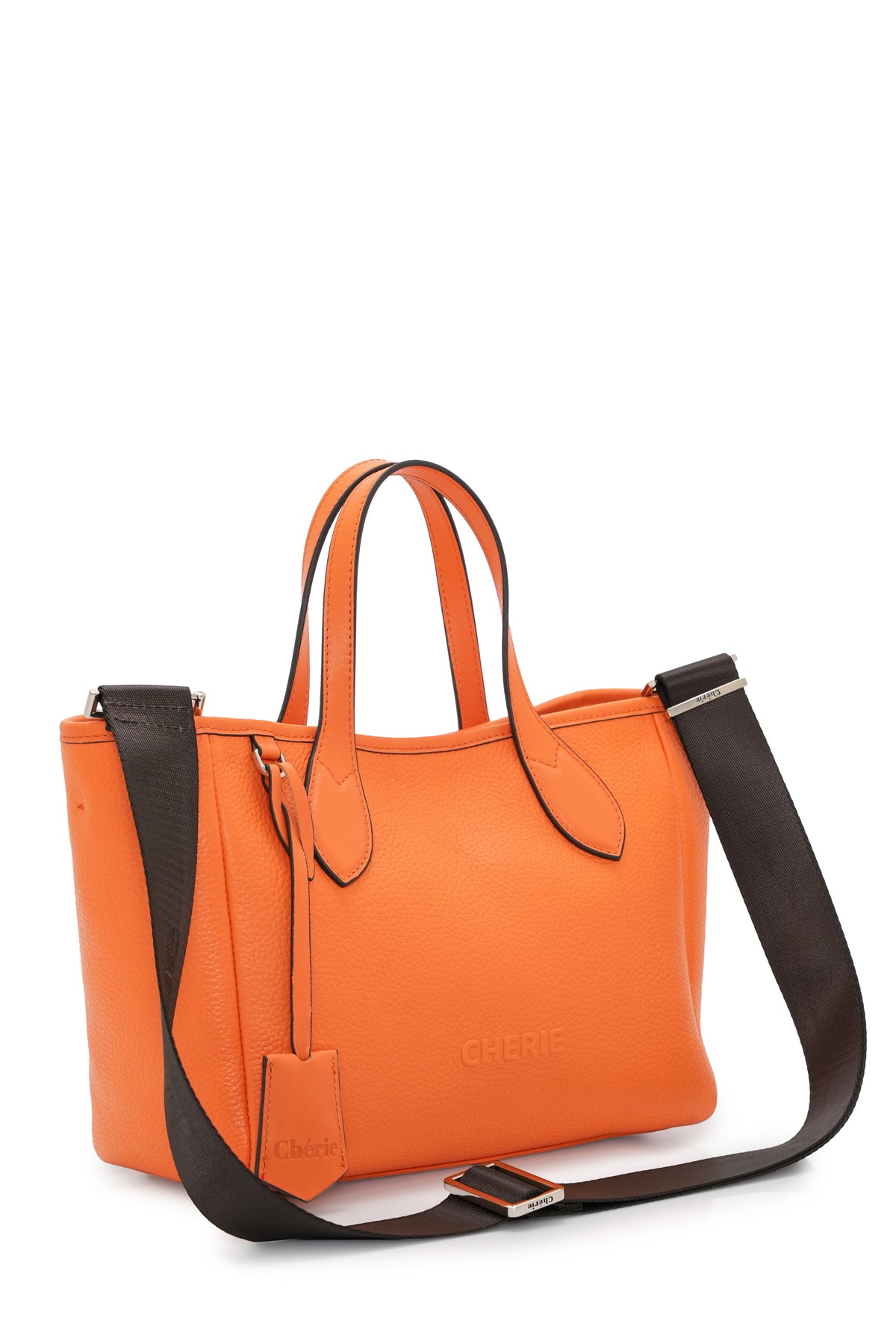 Rachel Orange Leather