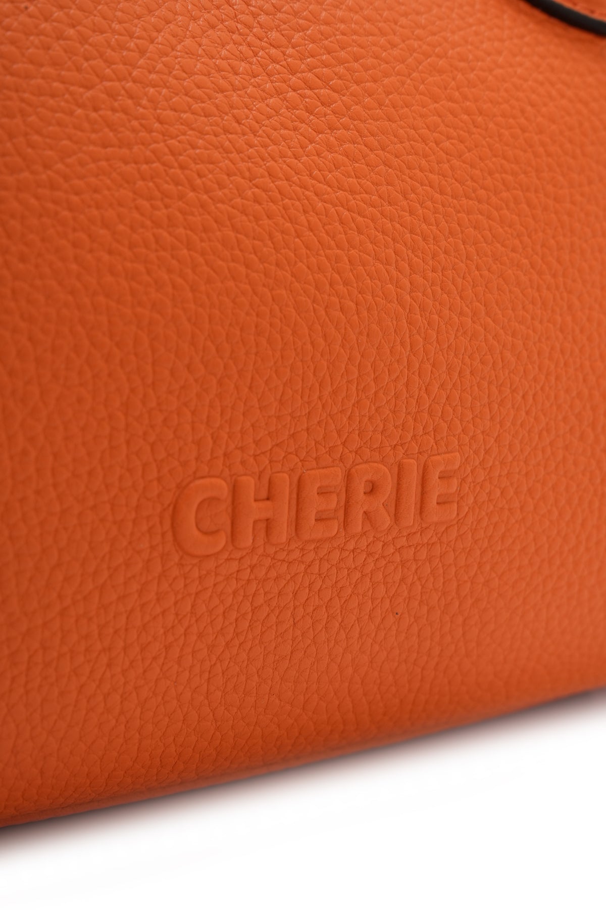 Rachel Orange Leather