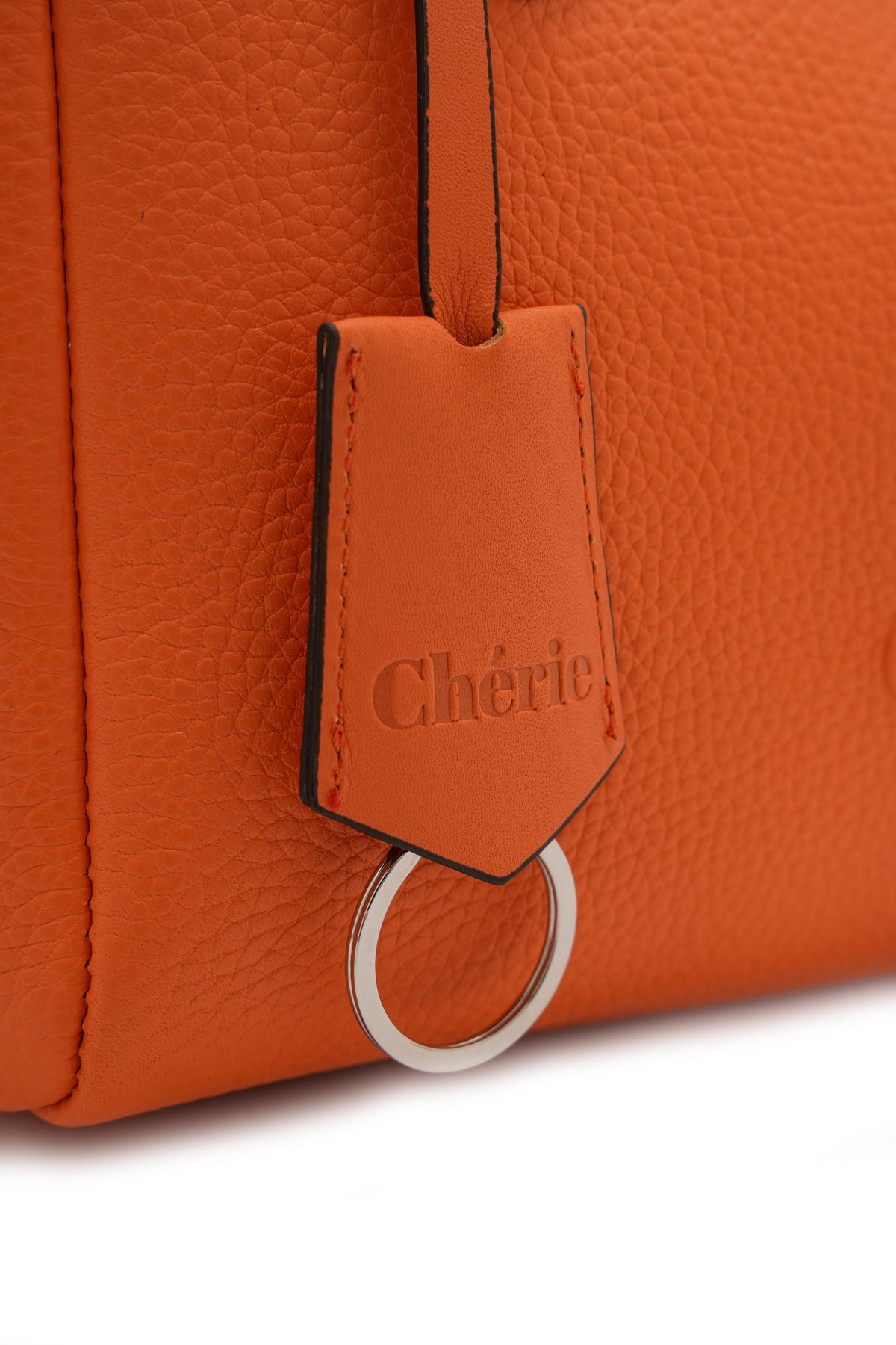 Rachel Orange Leather