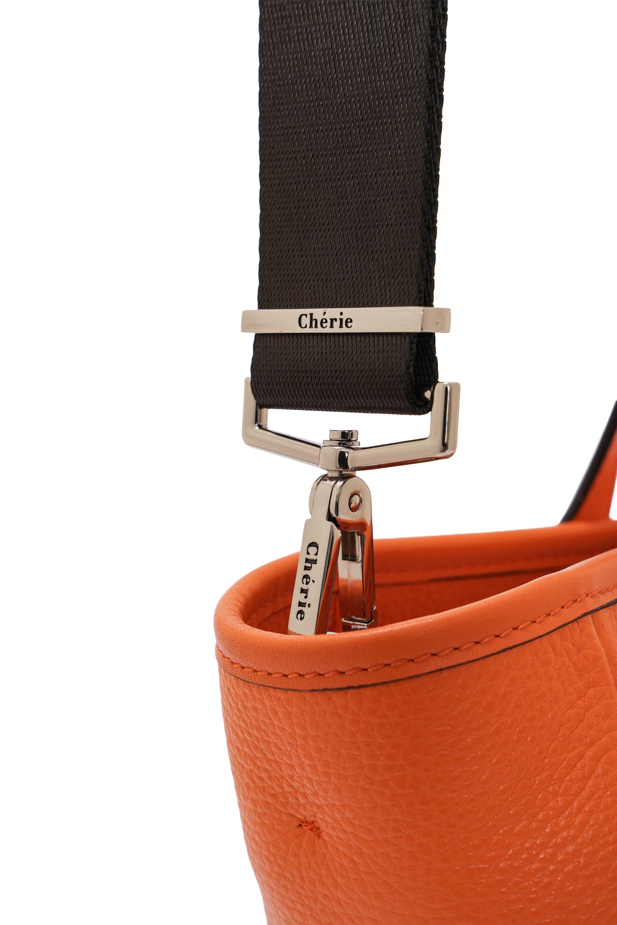 Rachel Orange Leather
