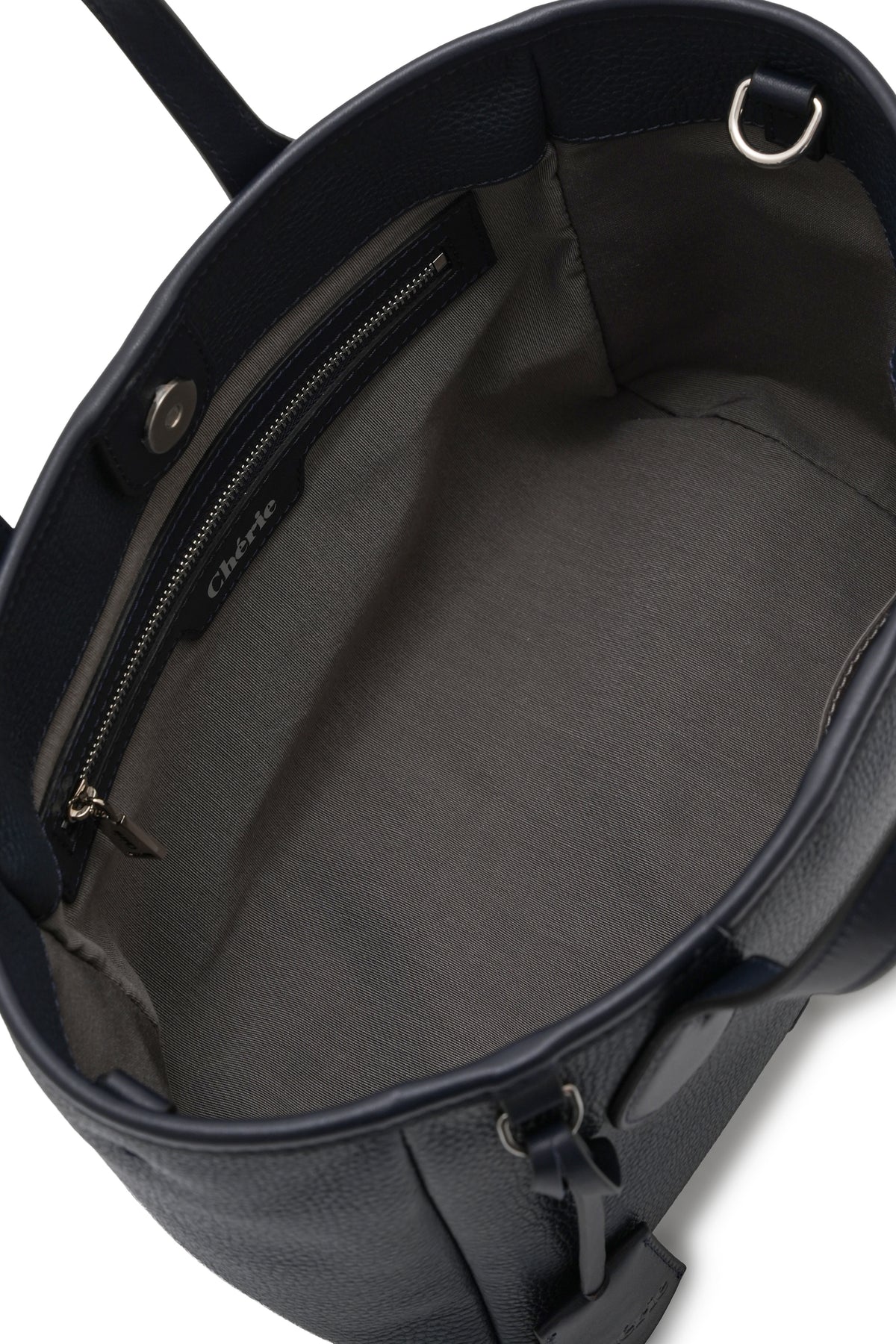 Rachel Navy Blue Leather