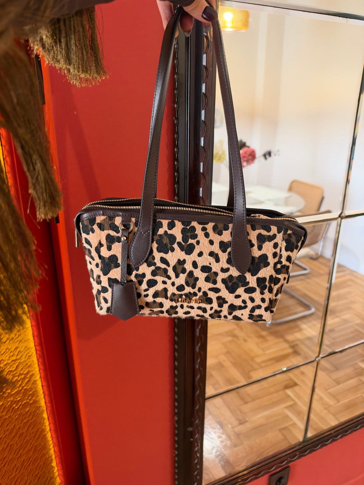 RACHEL SHOULDER - LEOPARD