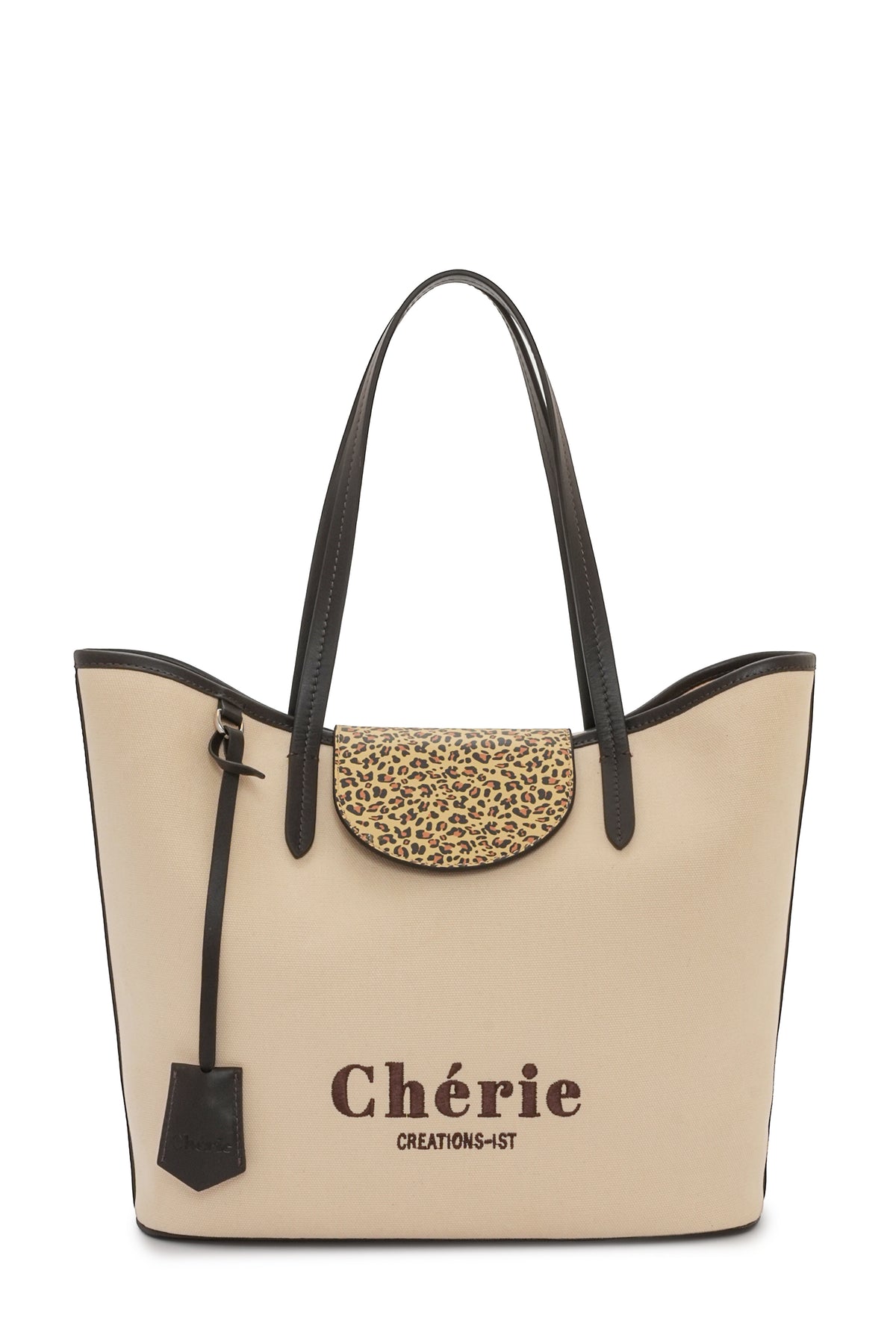 Cosmo Canvas Beige-Leopard