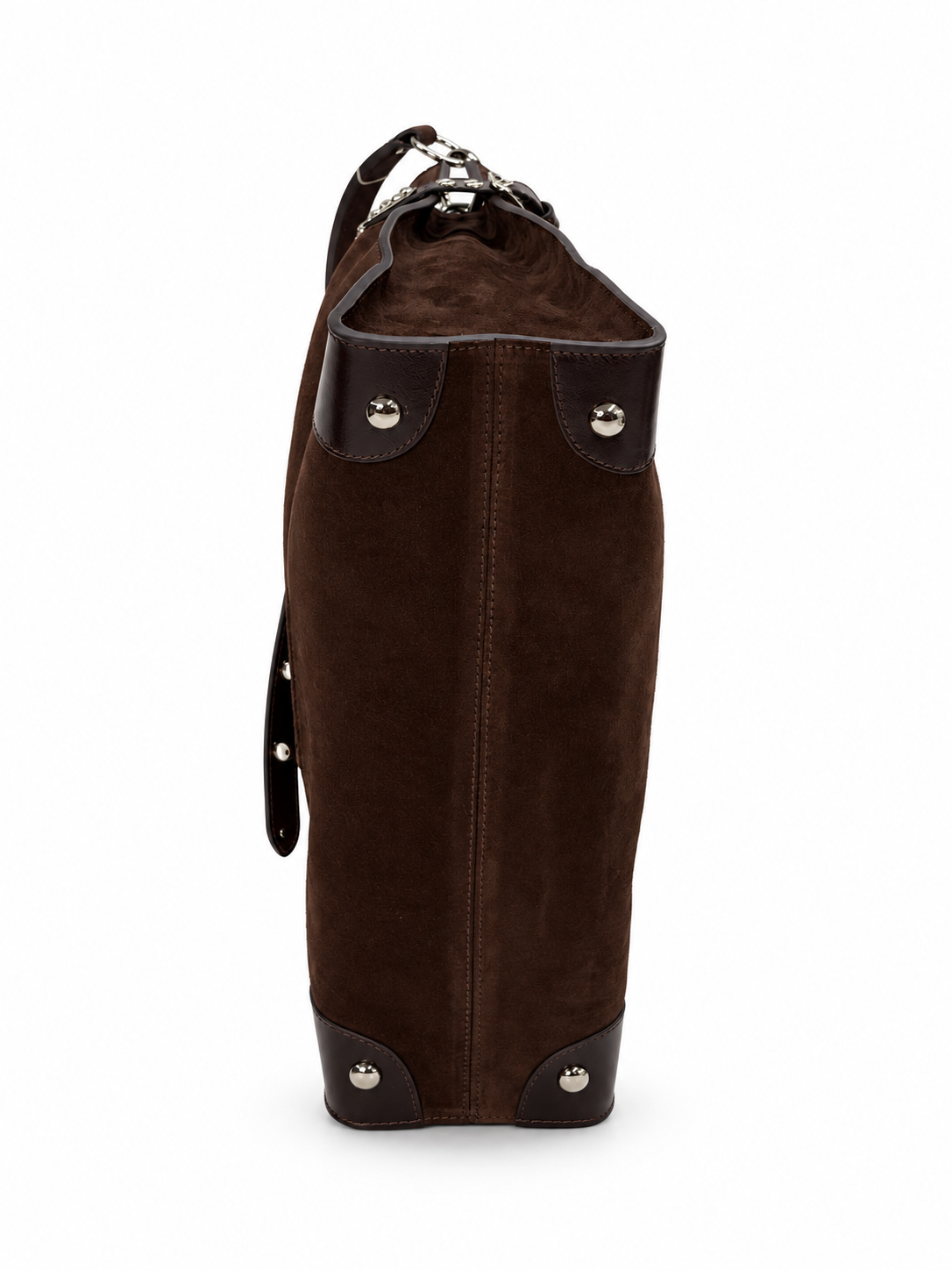 Trapper brown suede