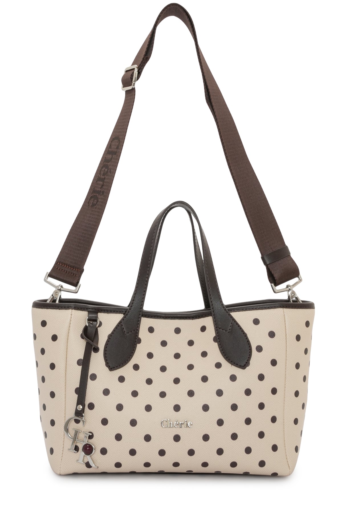 Rachel Beige | Medium - Vegan leather