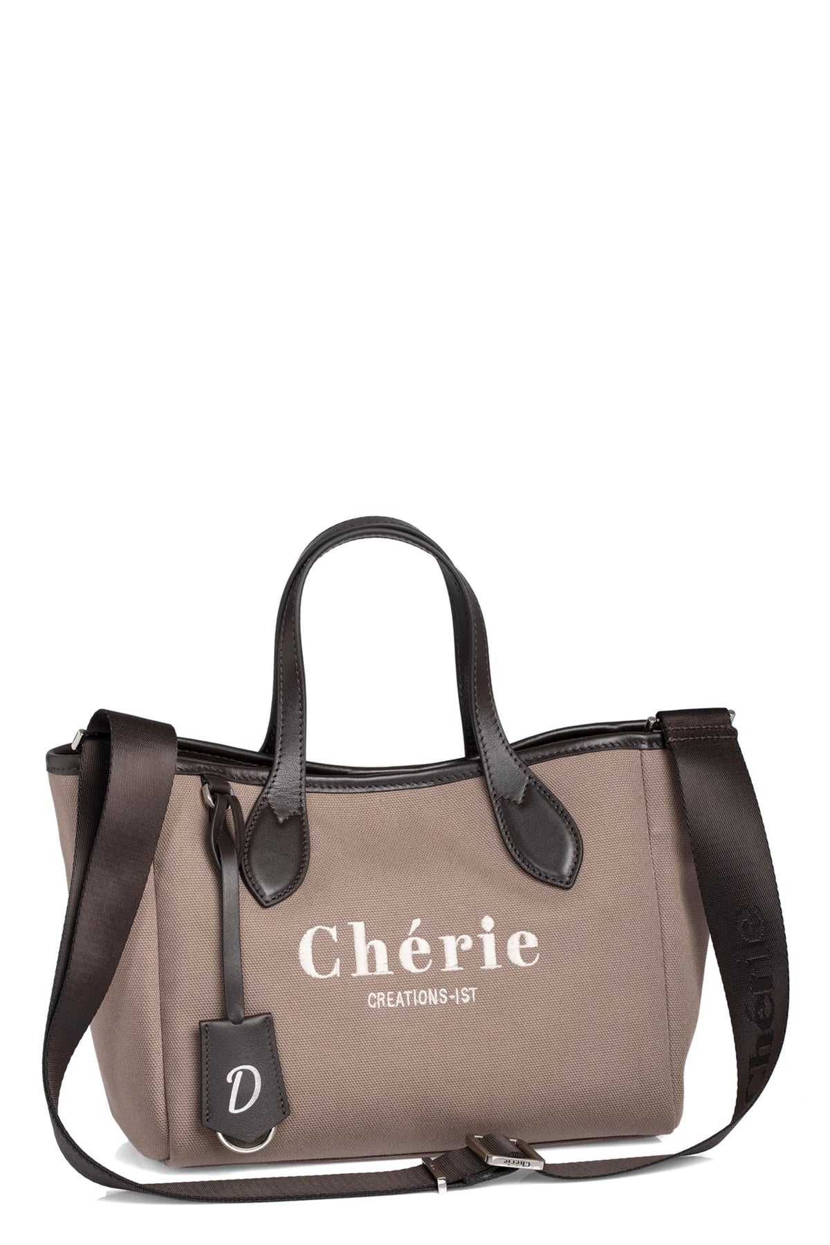 Rachel Canvas Medium coffee noir