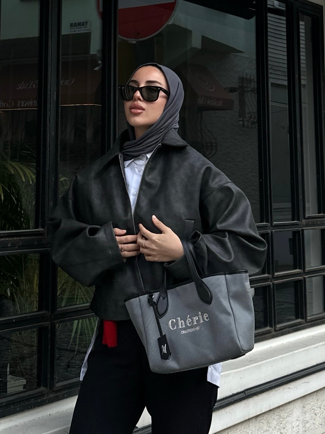 Rachel Canvas Medium cloudy gray