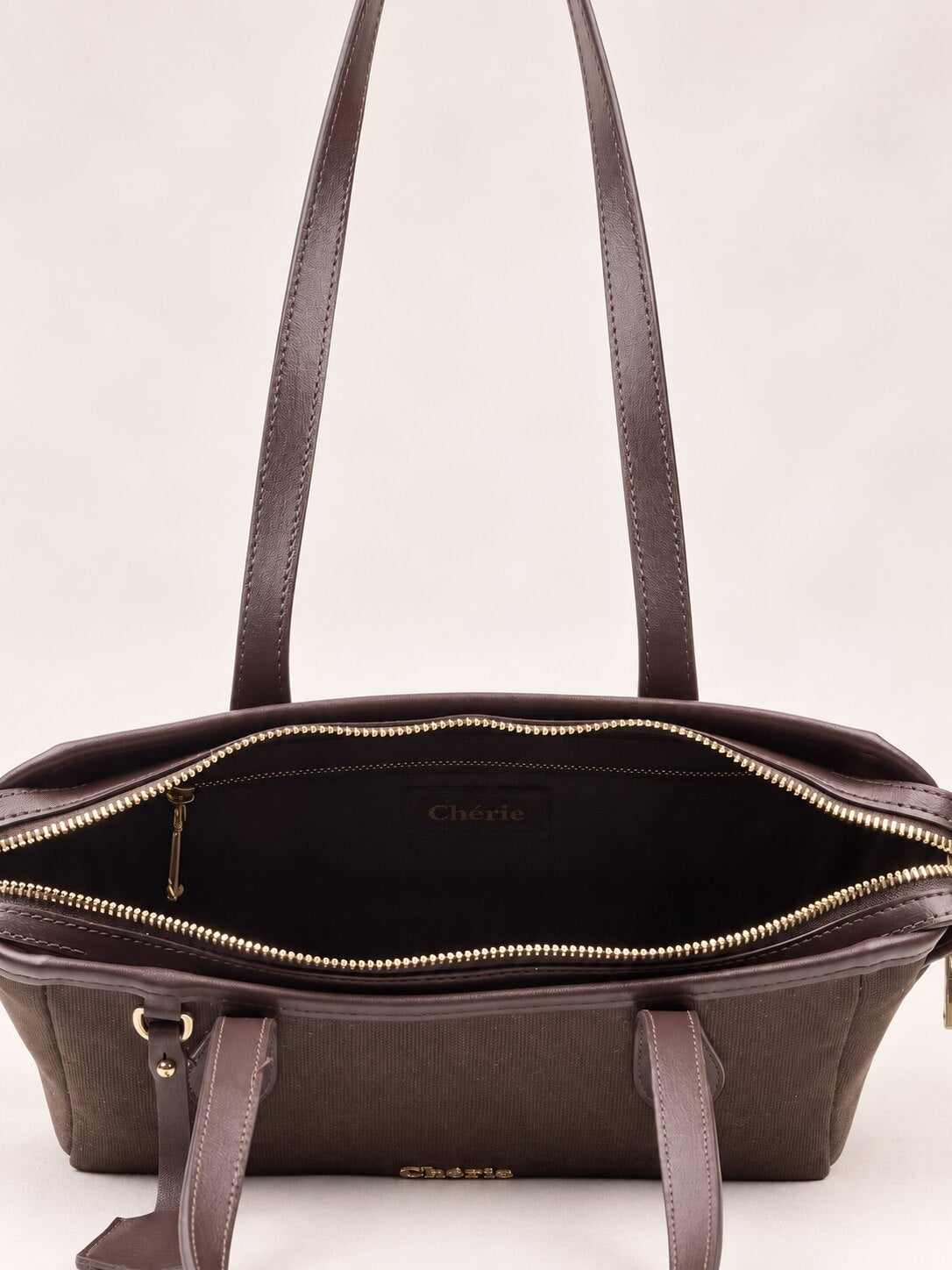 Rachel Shoulder BrownCanvas detay 5