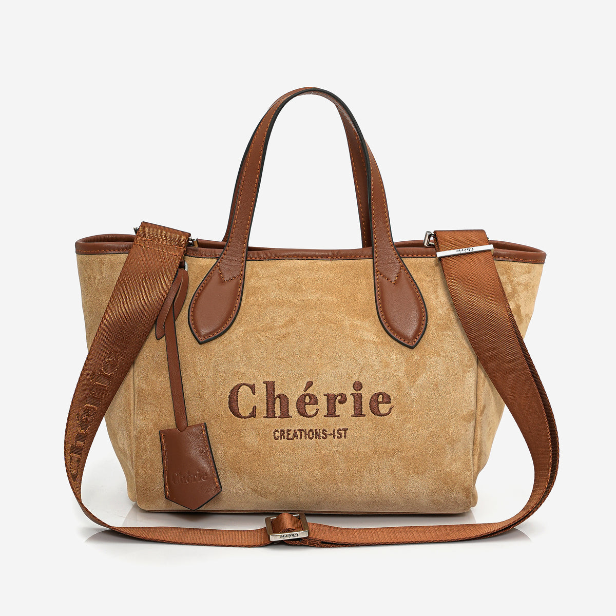 Rachel Medium Suede/Tan leather