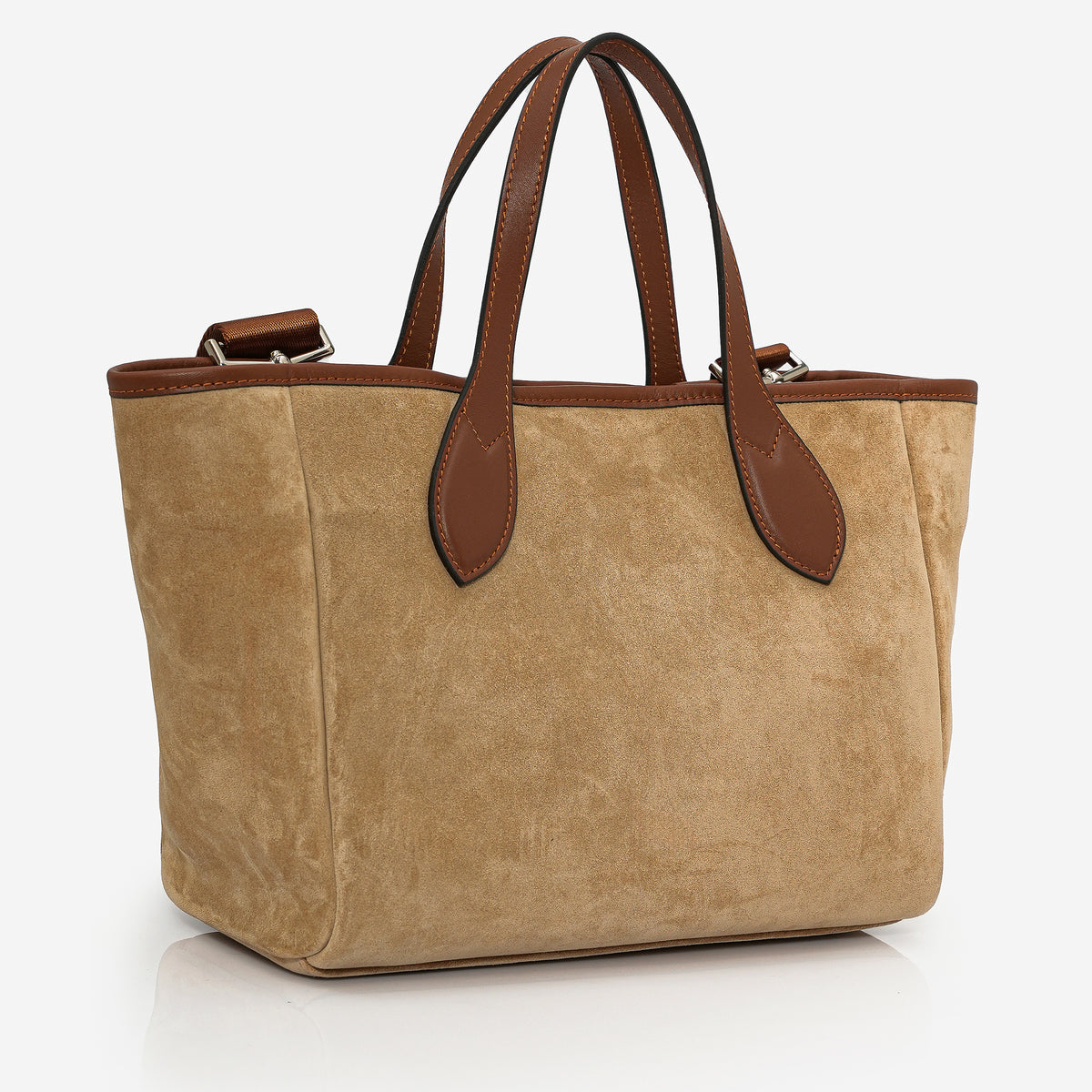 Rachel Medium Suede/Tan leather
