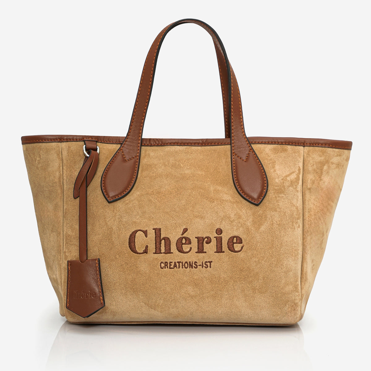 Rachel Medium Suede/Tan leather