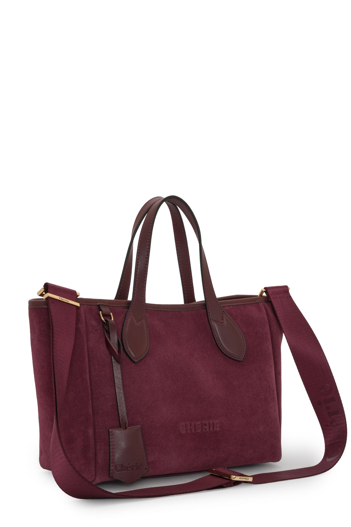 Rachel Burgundy Suede