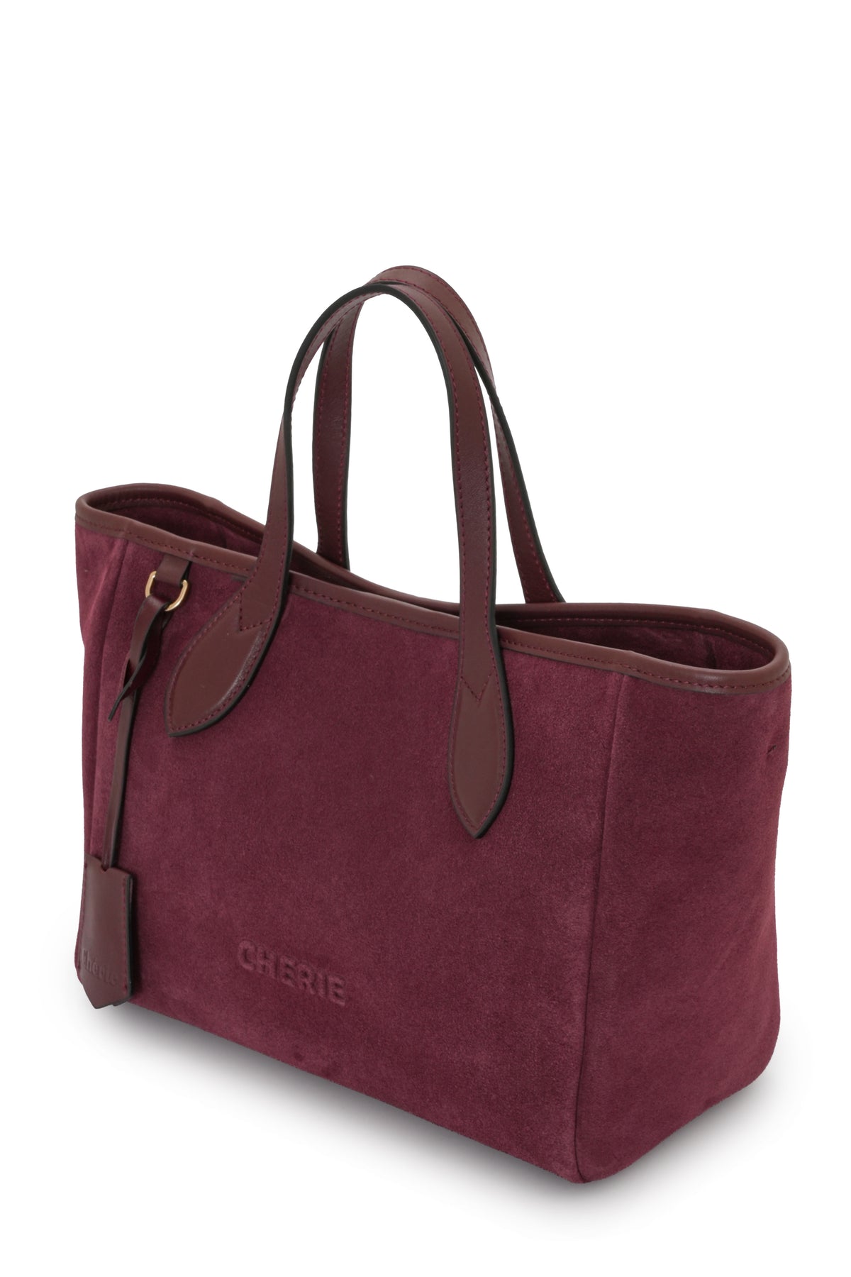 Rachel Burgundy Suede