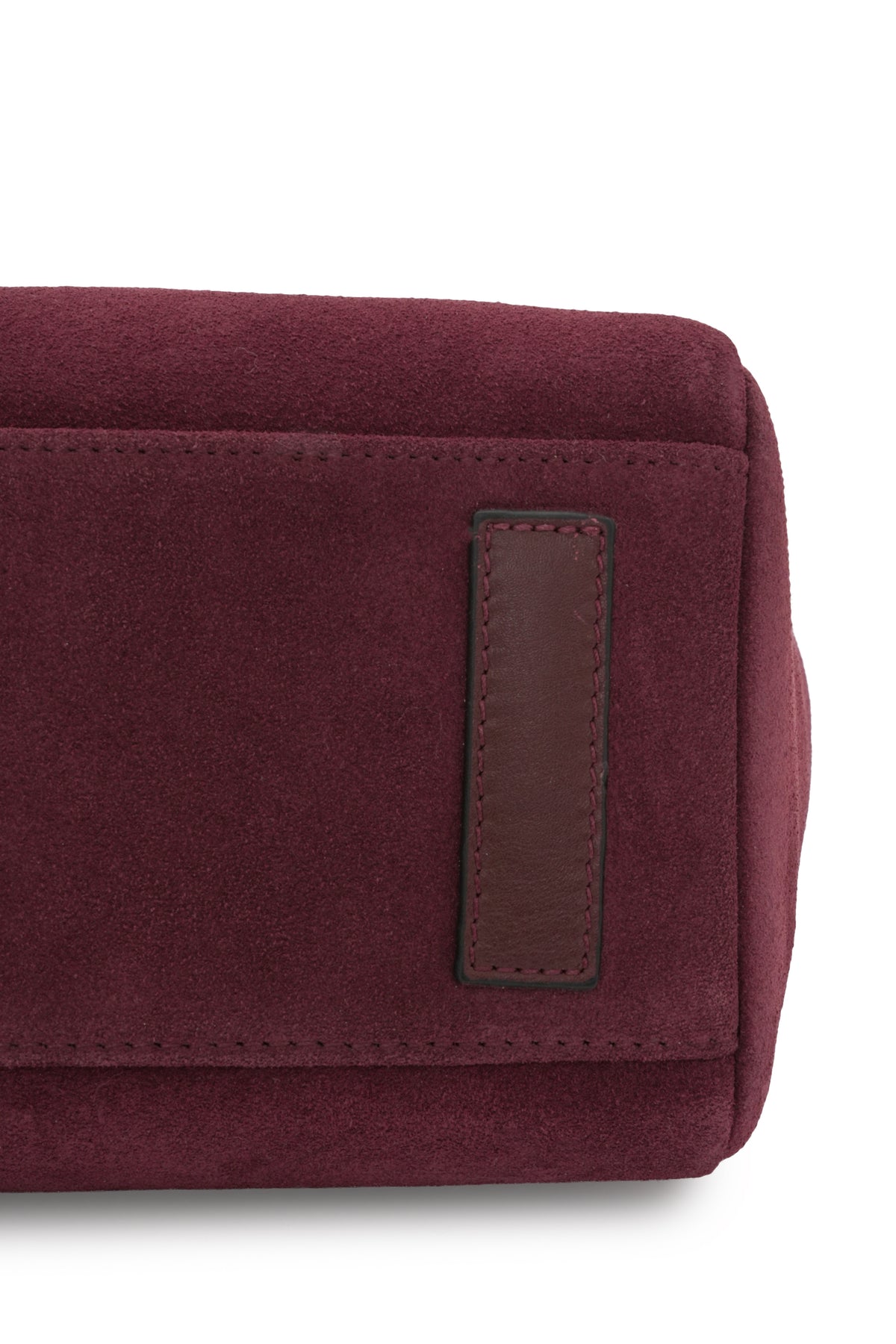 Rachel Burgundy Suede