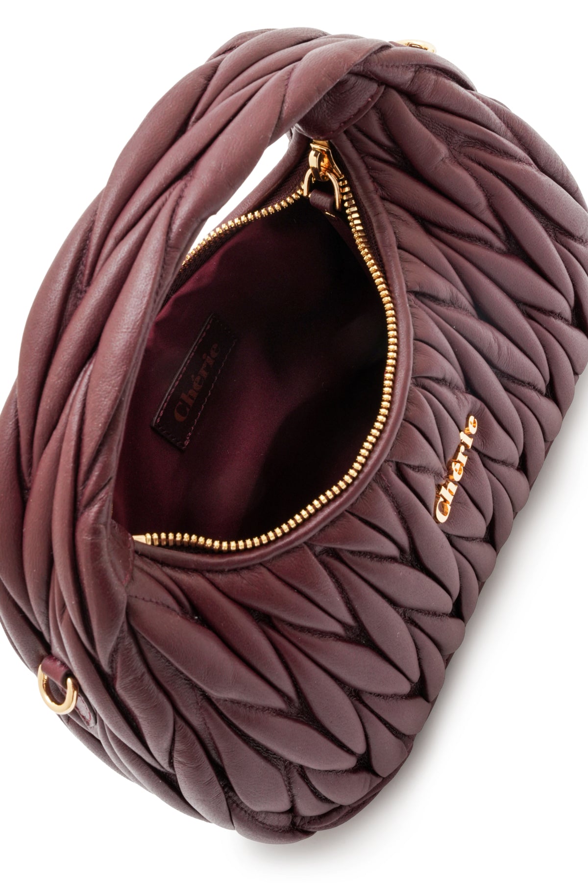 Phoebe leather burgundy