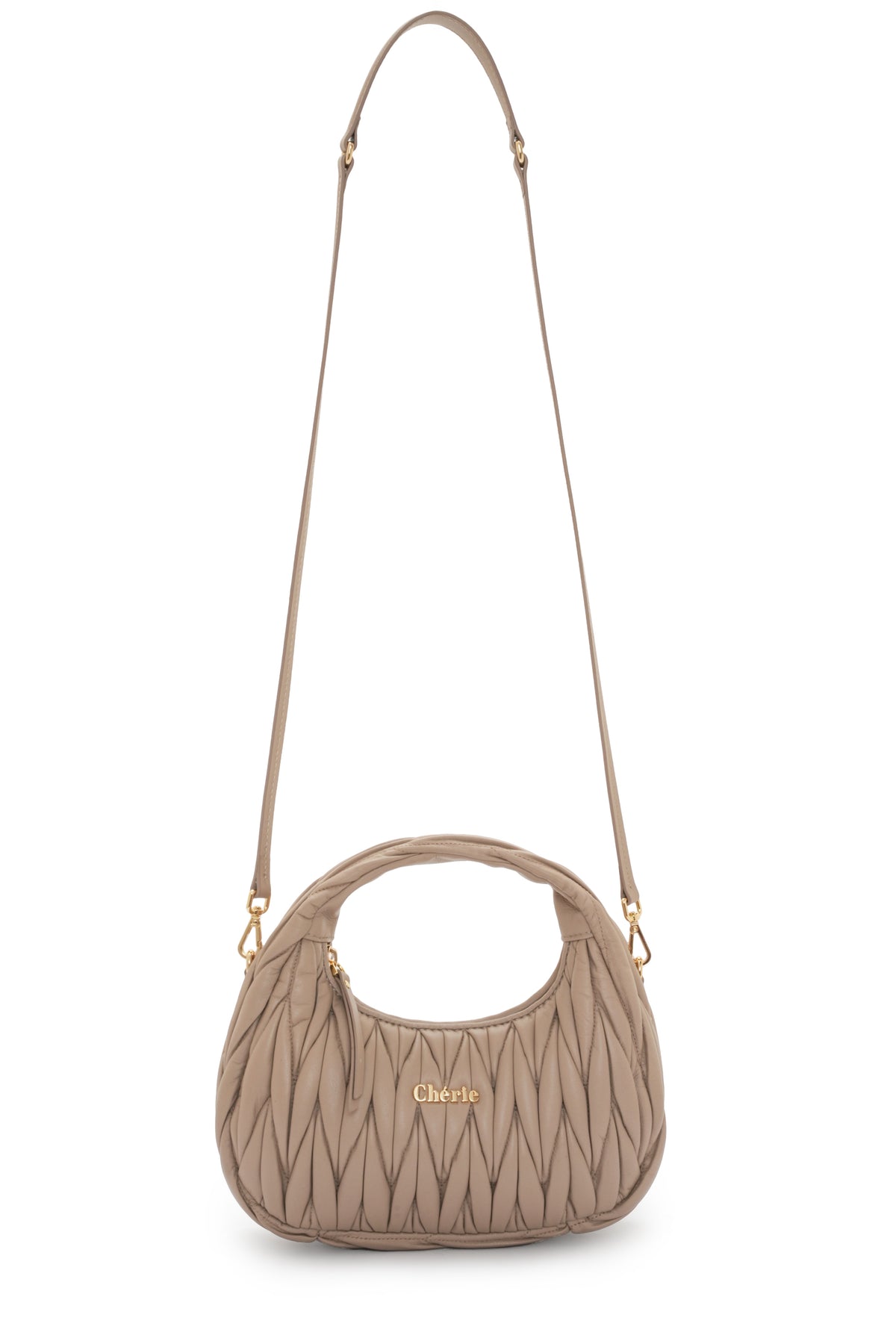 Phoebe leather taupe