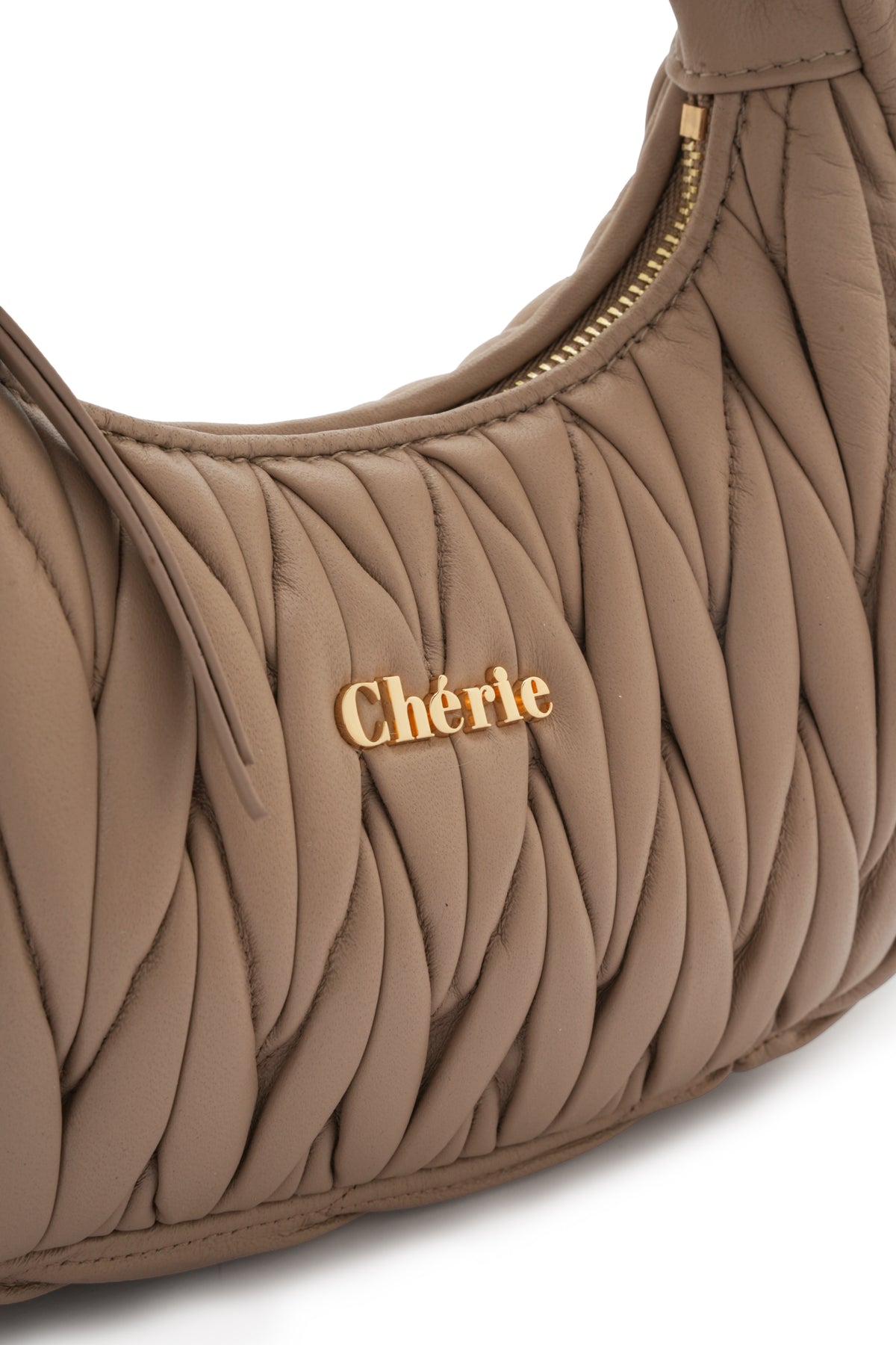 Phoebe leather taupe