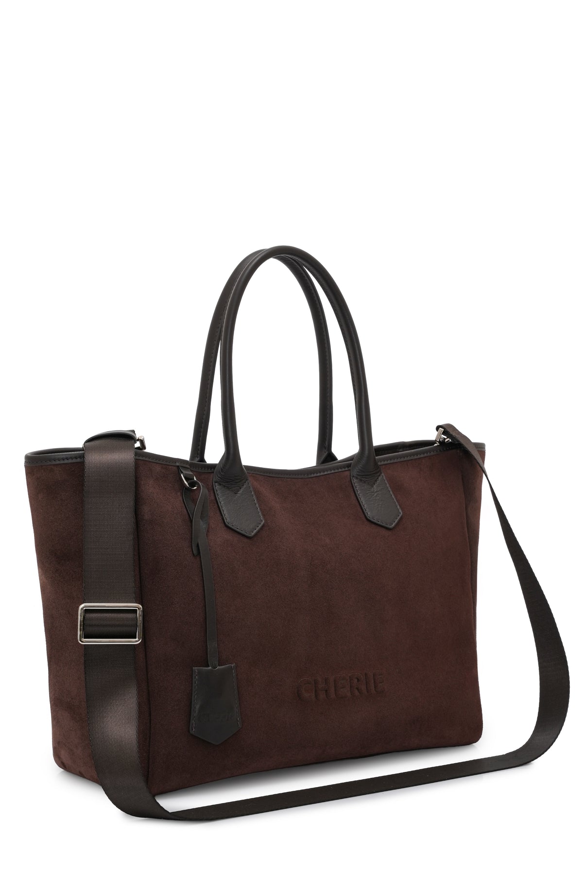 Rachel Suede Large Brown