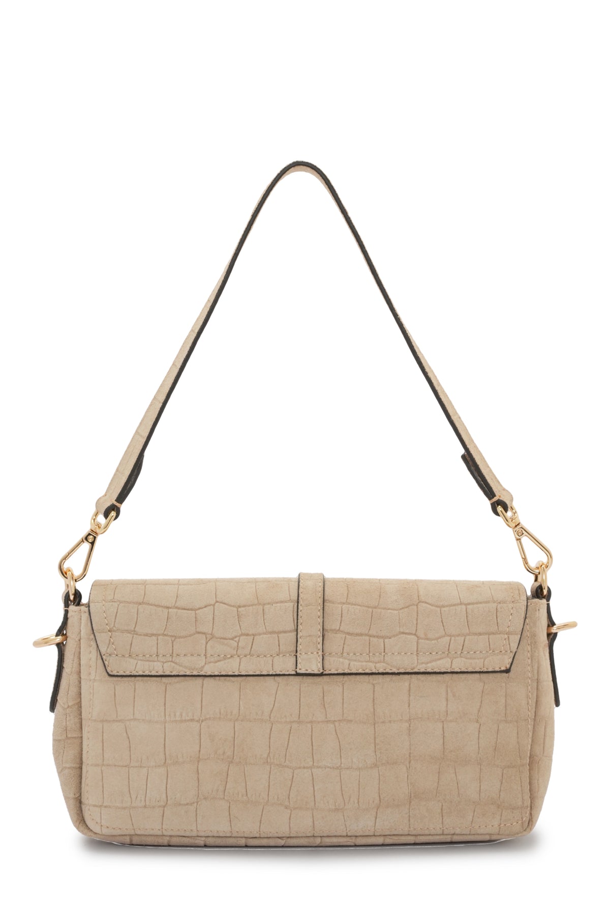 Stella - Biscuit Croc Suede | Medium