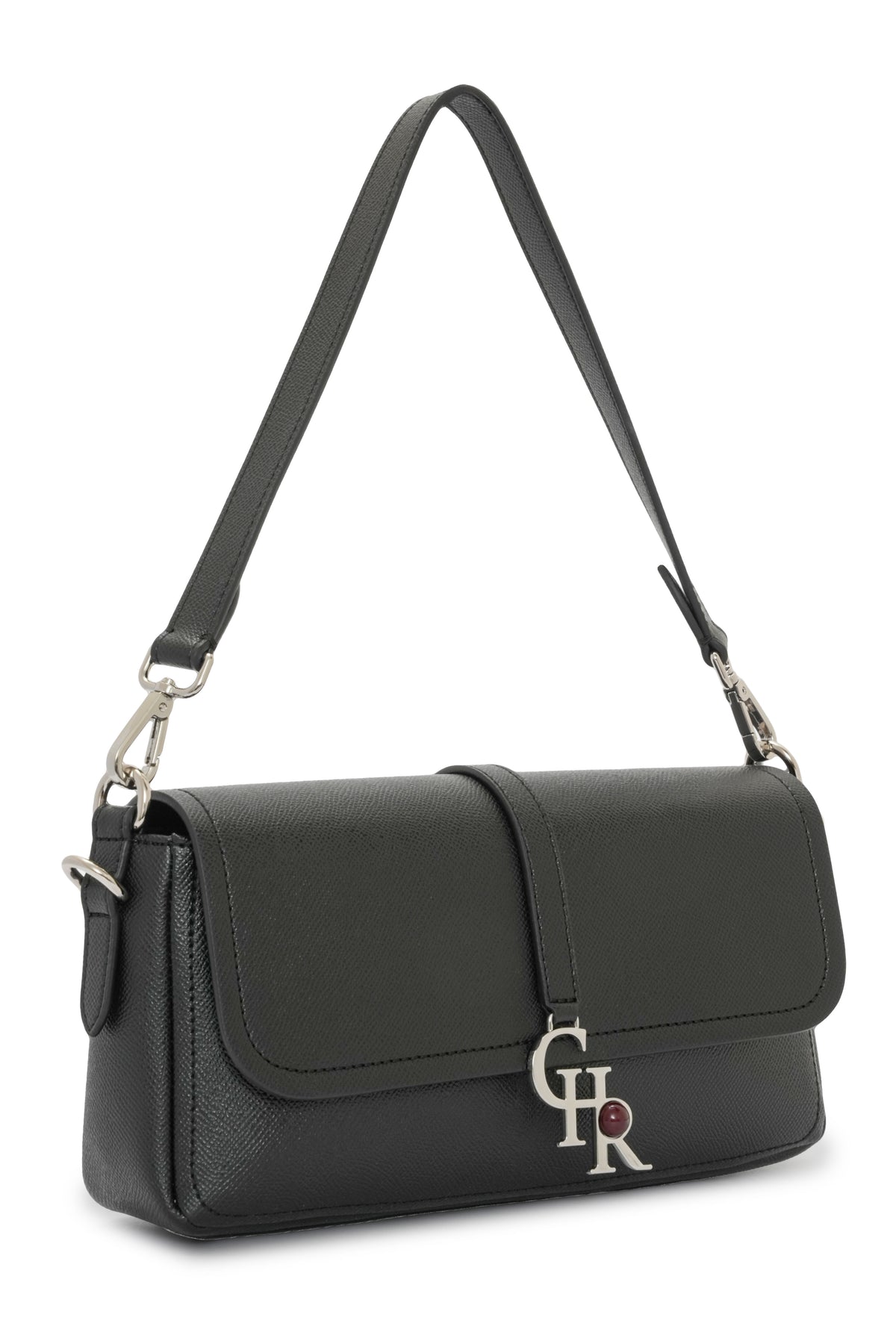 Stella - Black Vegan Leather | Medium