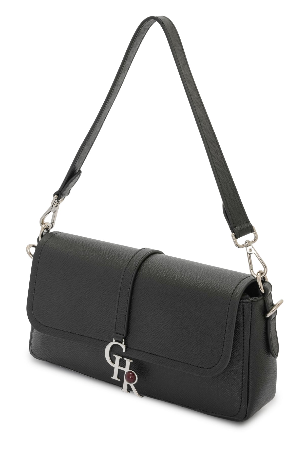 Stella - Black Vegan Leather | Medium