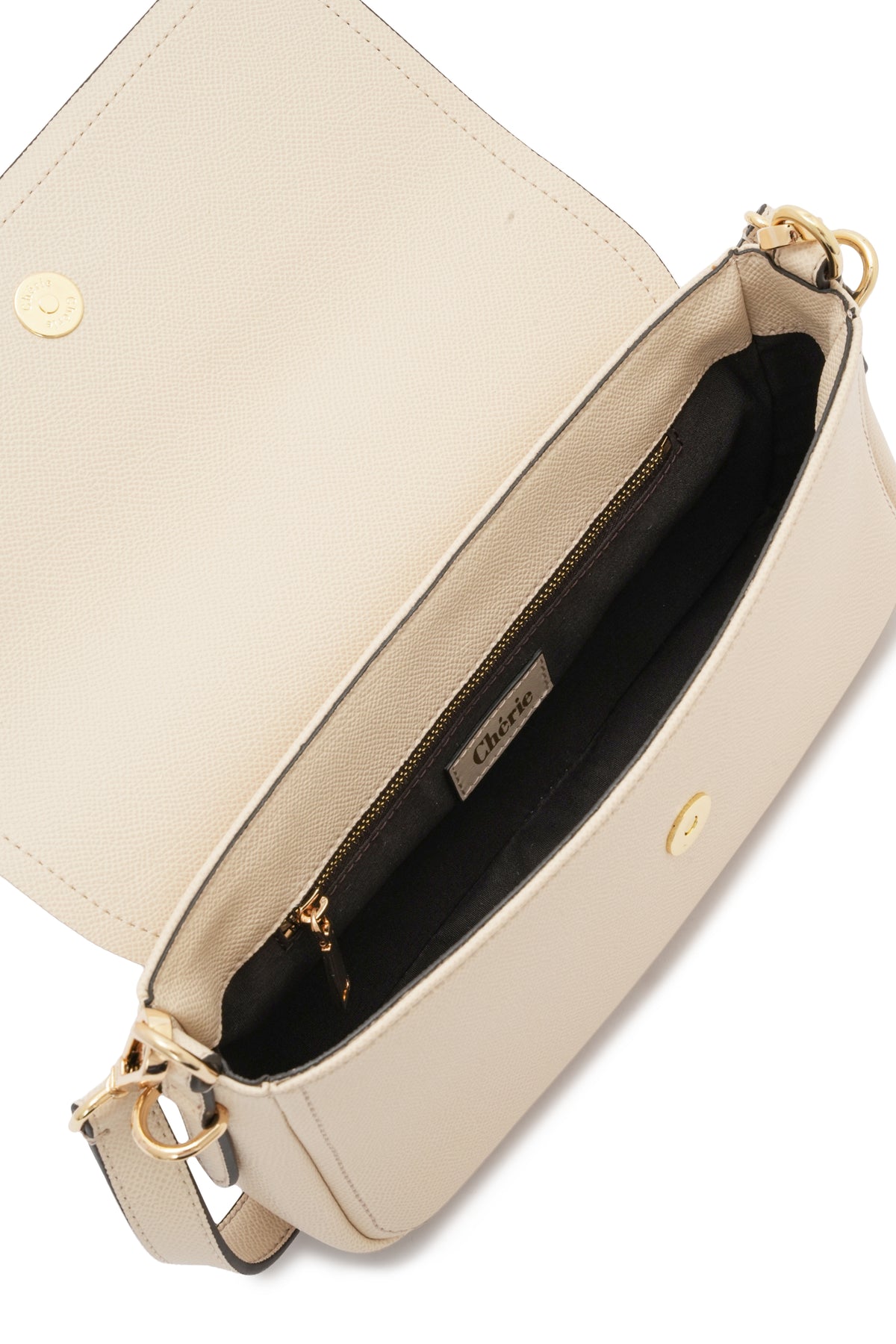 Stella - Beige Vegan Leather | Medium