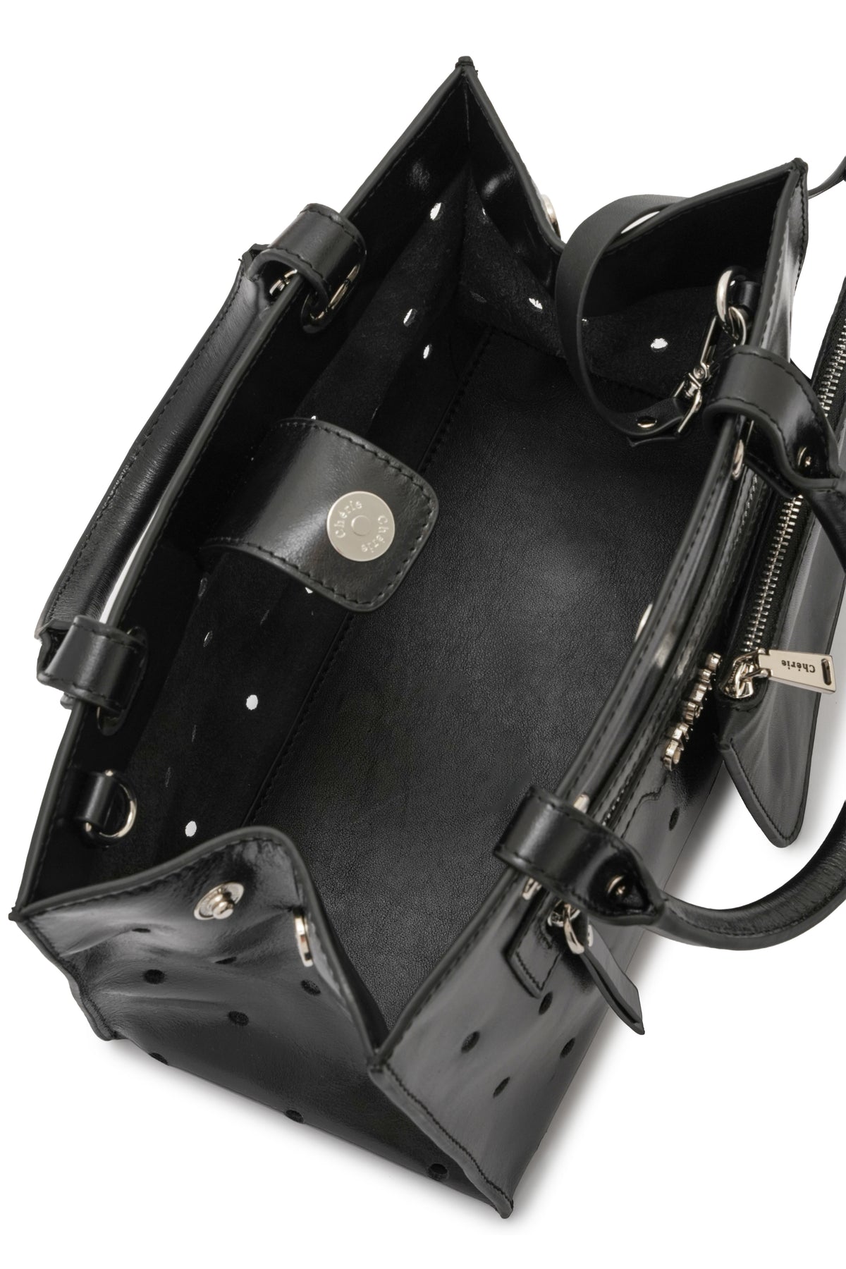Paris - Black Leather Mini