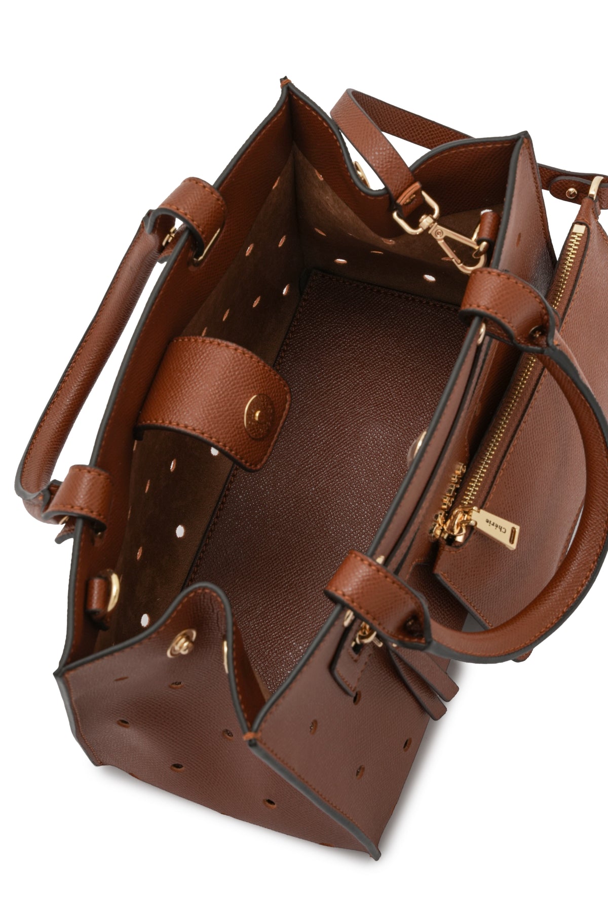 Paris - Tan Vegan Leather Mini