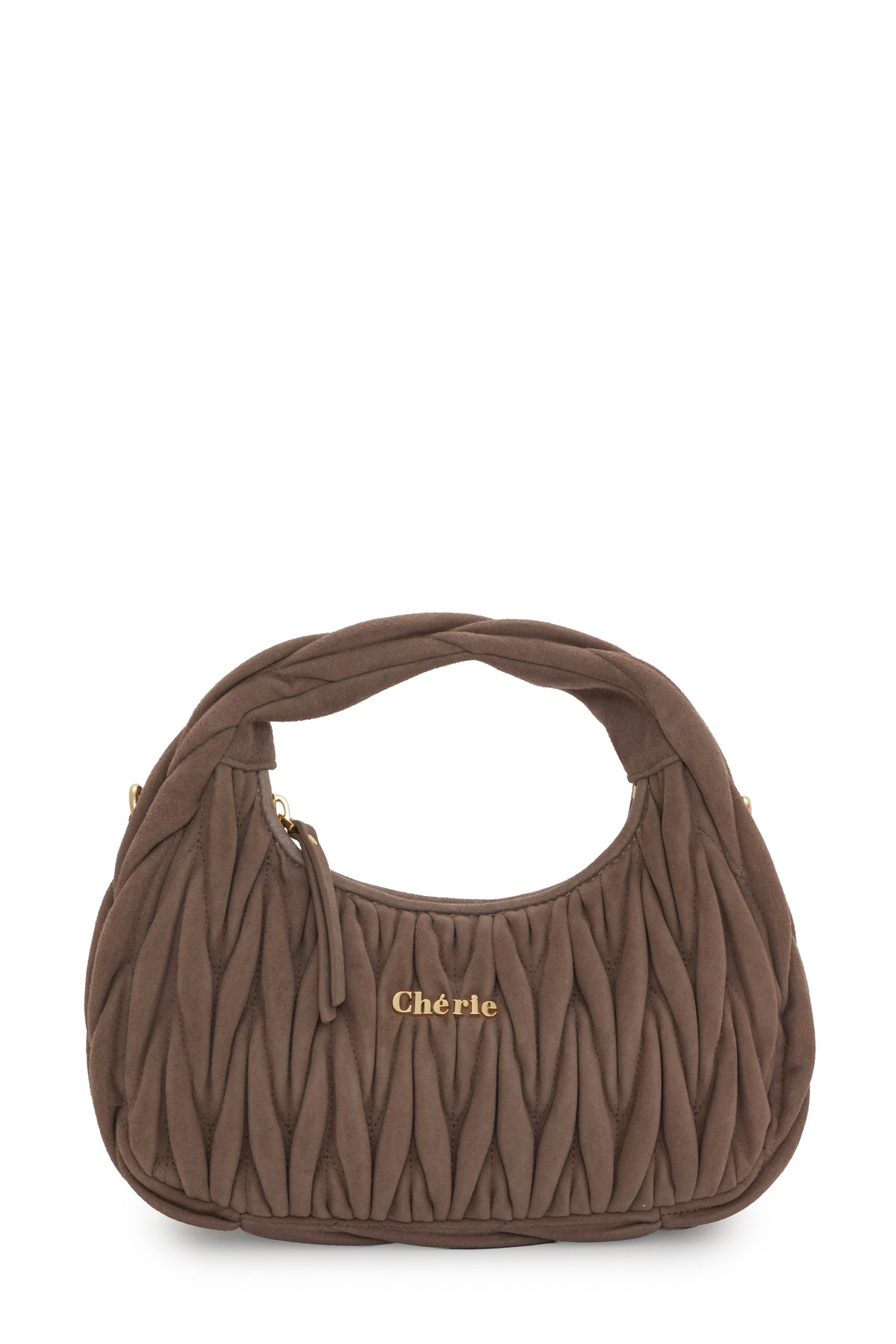 Phoebe suede taupe