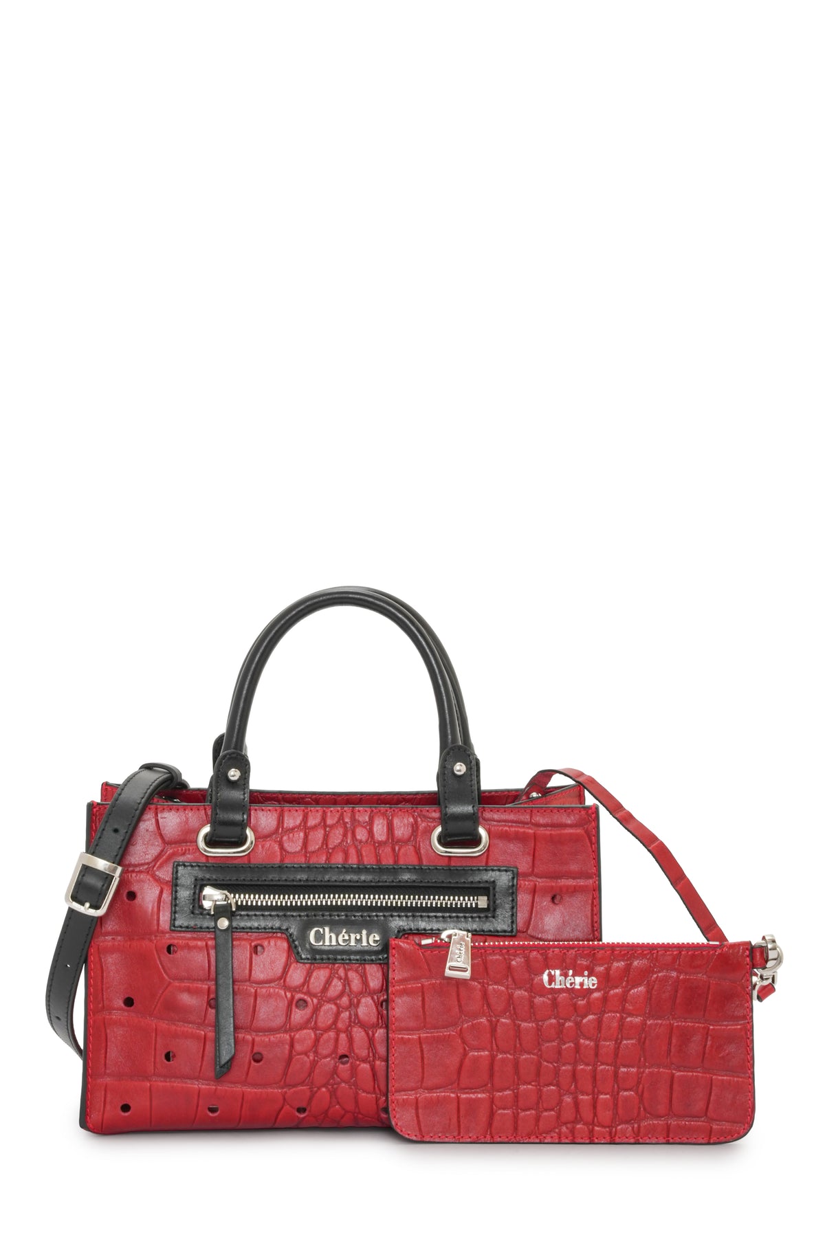 Paris - Red Croc Mini