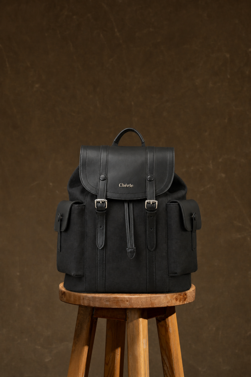 cosby canvas anthracite backpack