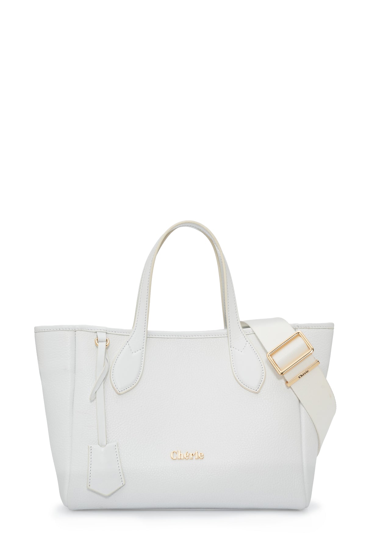 Rachel  - White Leather