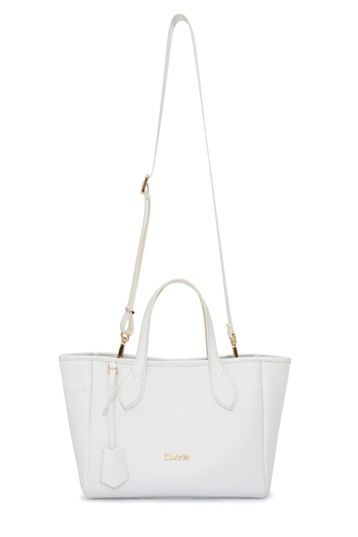 Rachel  - White Leather