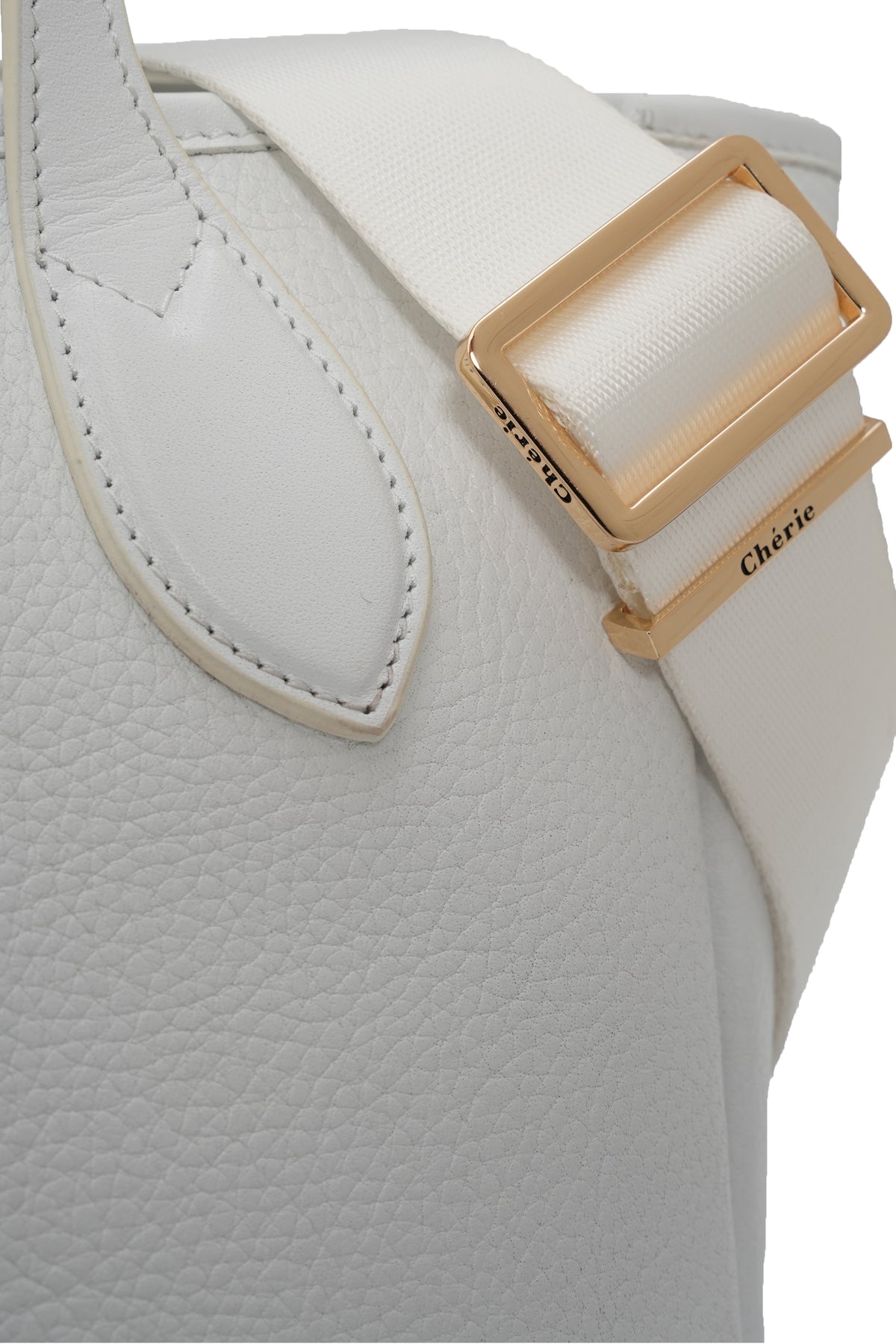 Rachel  - White Leather