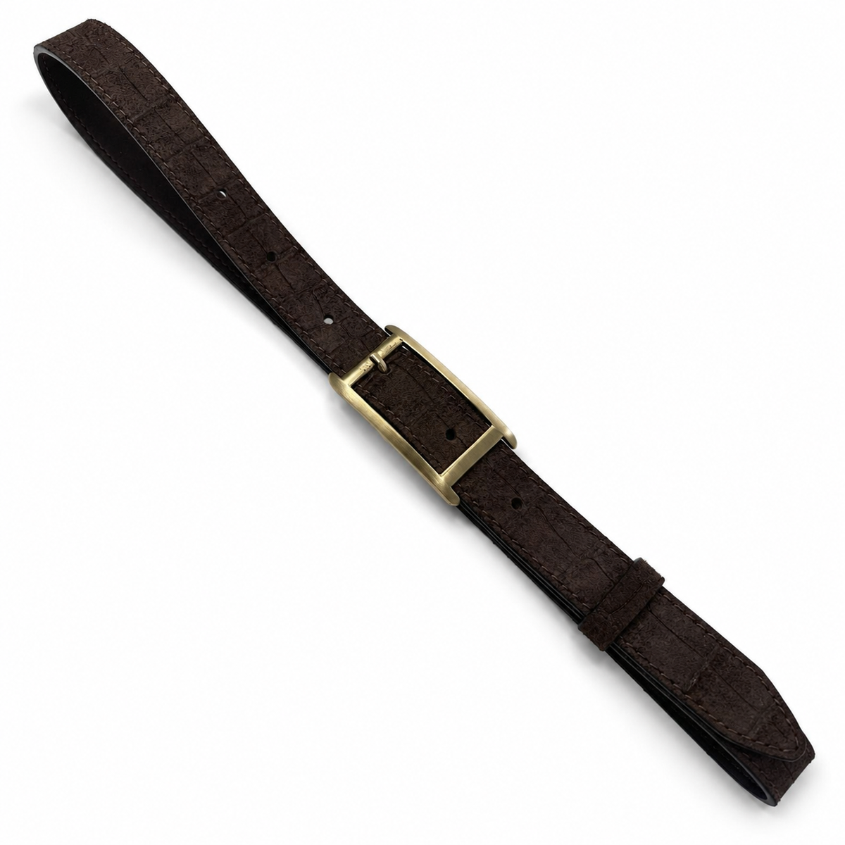 Athena Belt - Kahverengi Süet