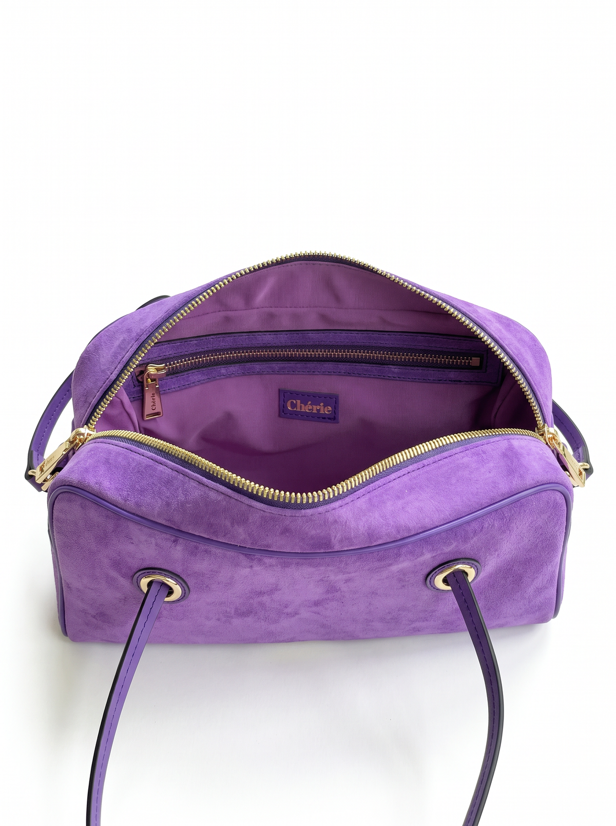 HEIDI - PURPLE SUEDE