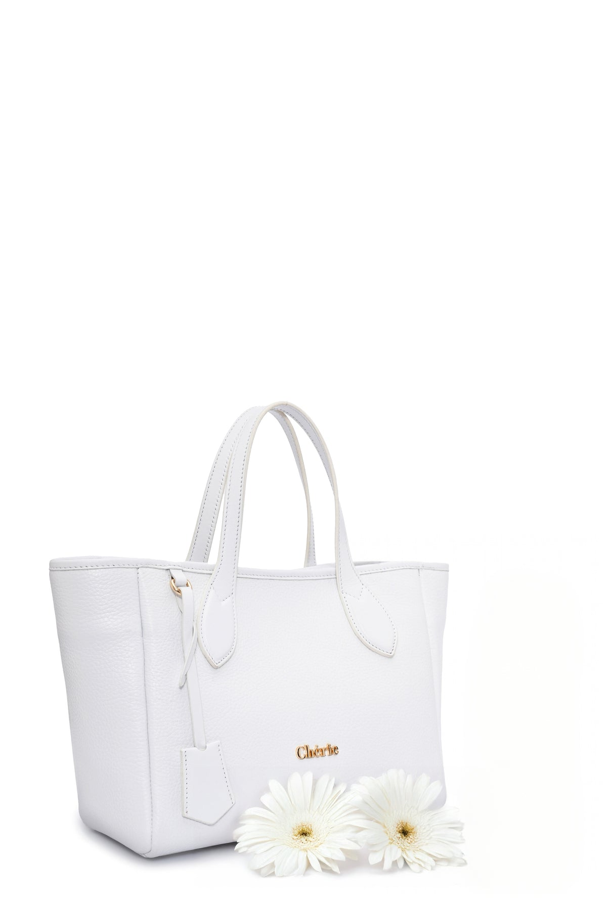 Rachel  - White Leather
