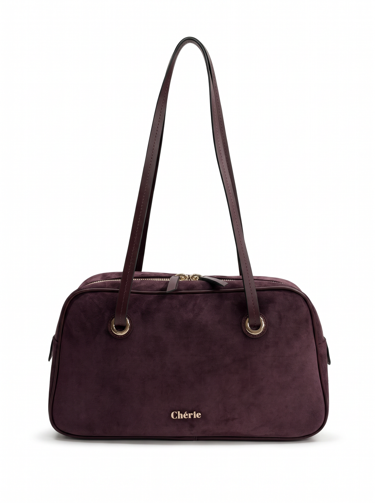 HEIDI - BURGUNDY SUEDE