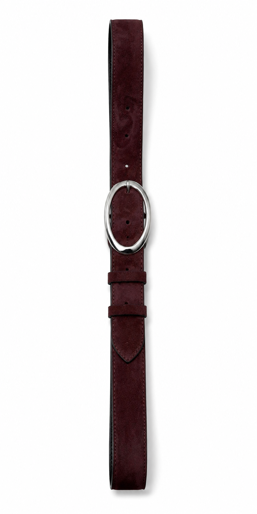 Serena Belt - Baby Bordo Süet