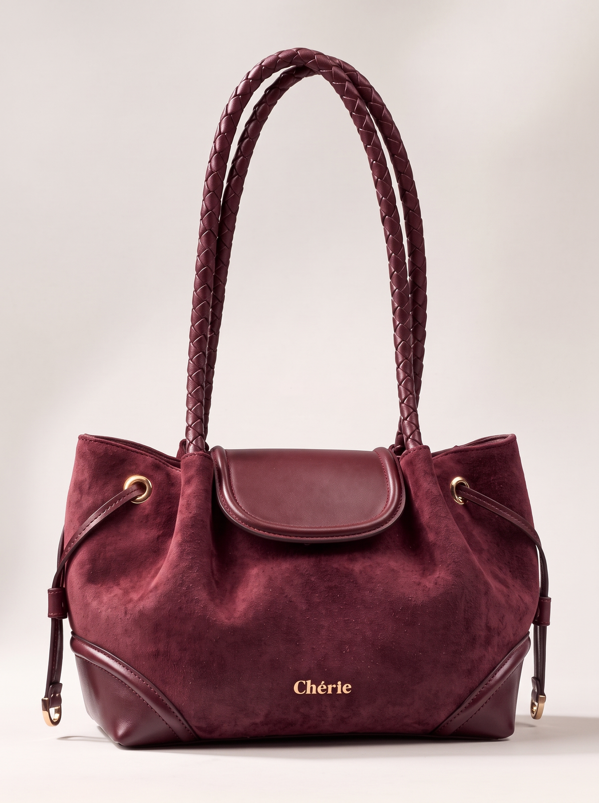 BLAIR - Burgundy Suede